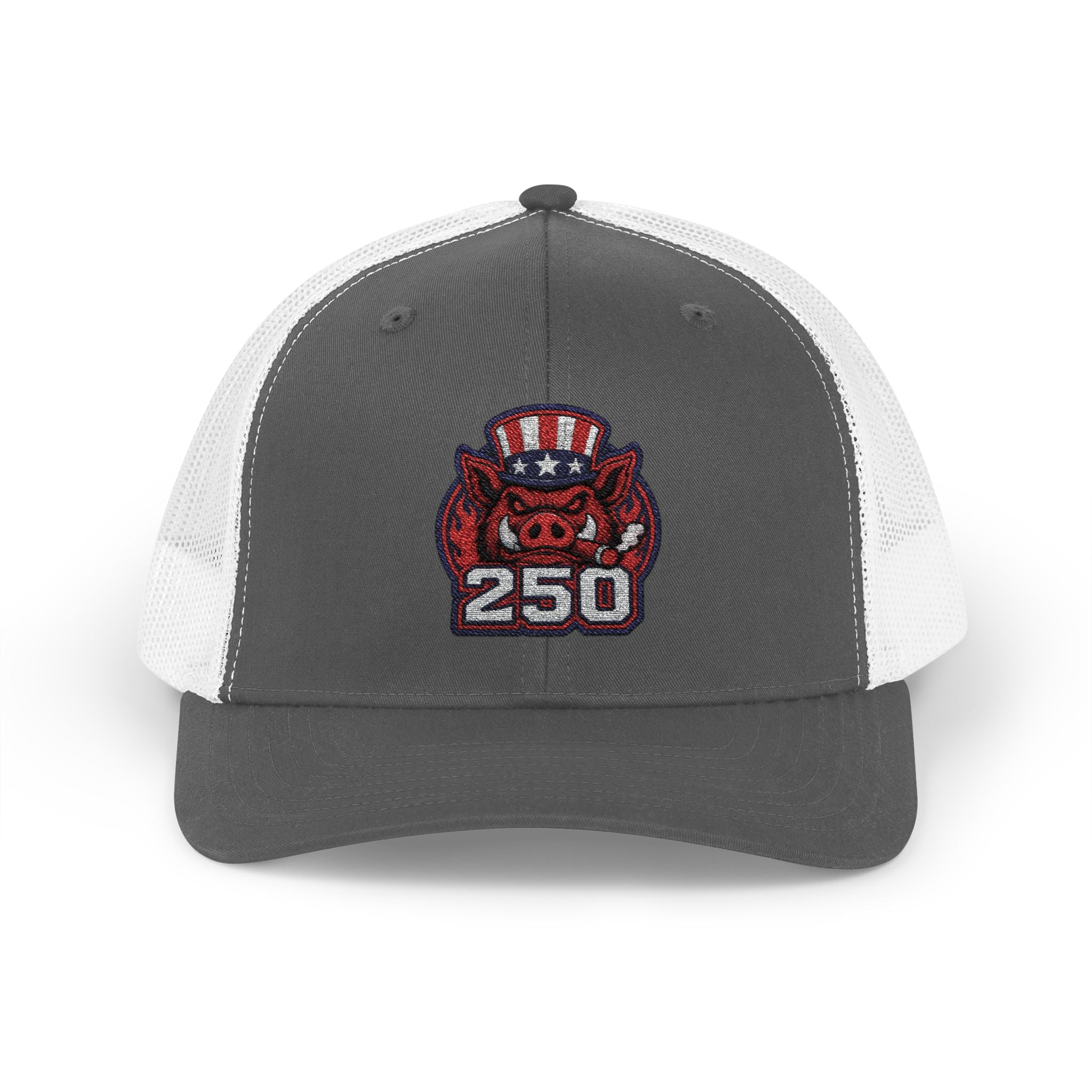 BBQ Test Pit America's 250th Birthday Trucker Hat | Limited Edition Snapback Cap