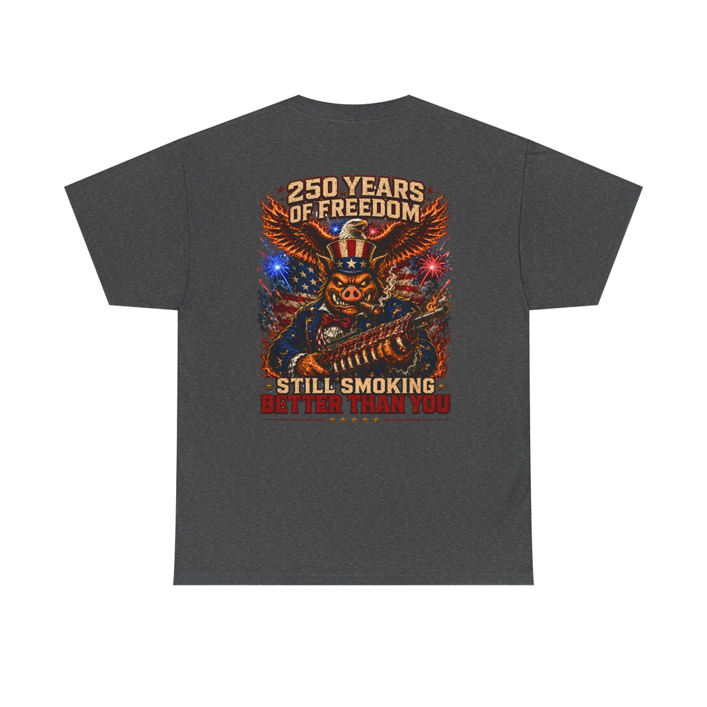 BBQ Test Pit America's 250th Birthday Shirt | Limited Edition Patriotic Graphic Tee 5000