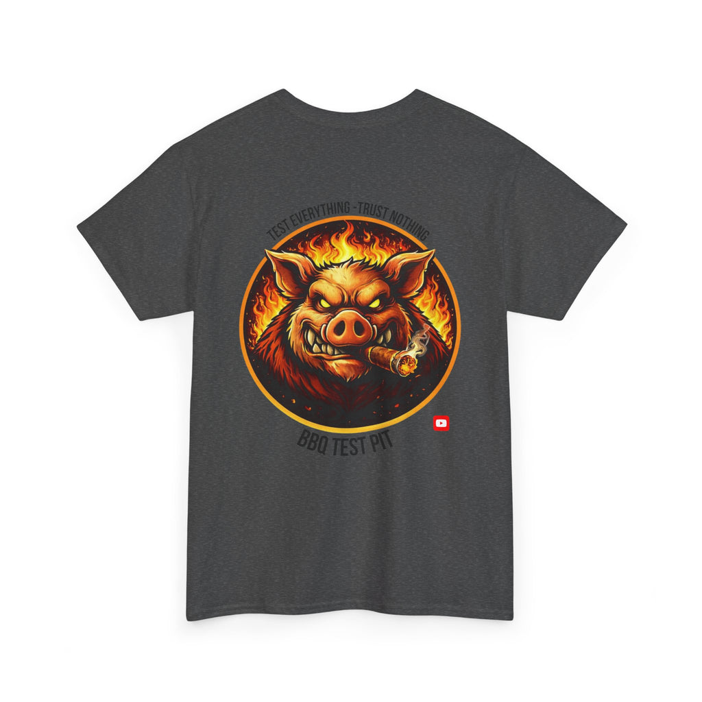 BBQ Test Pit Official Logo T-Shirt — Pitmaster Uniform | Batch 001