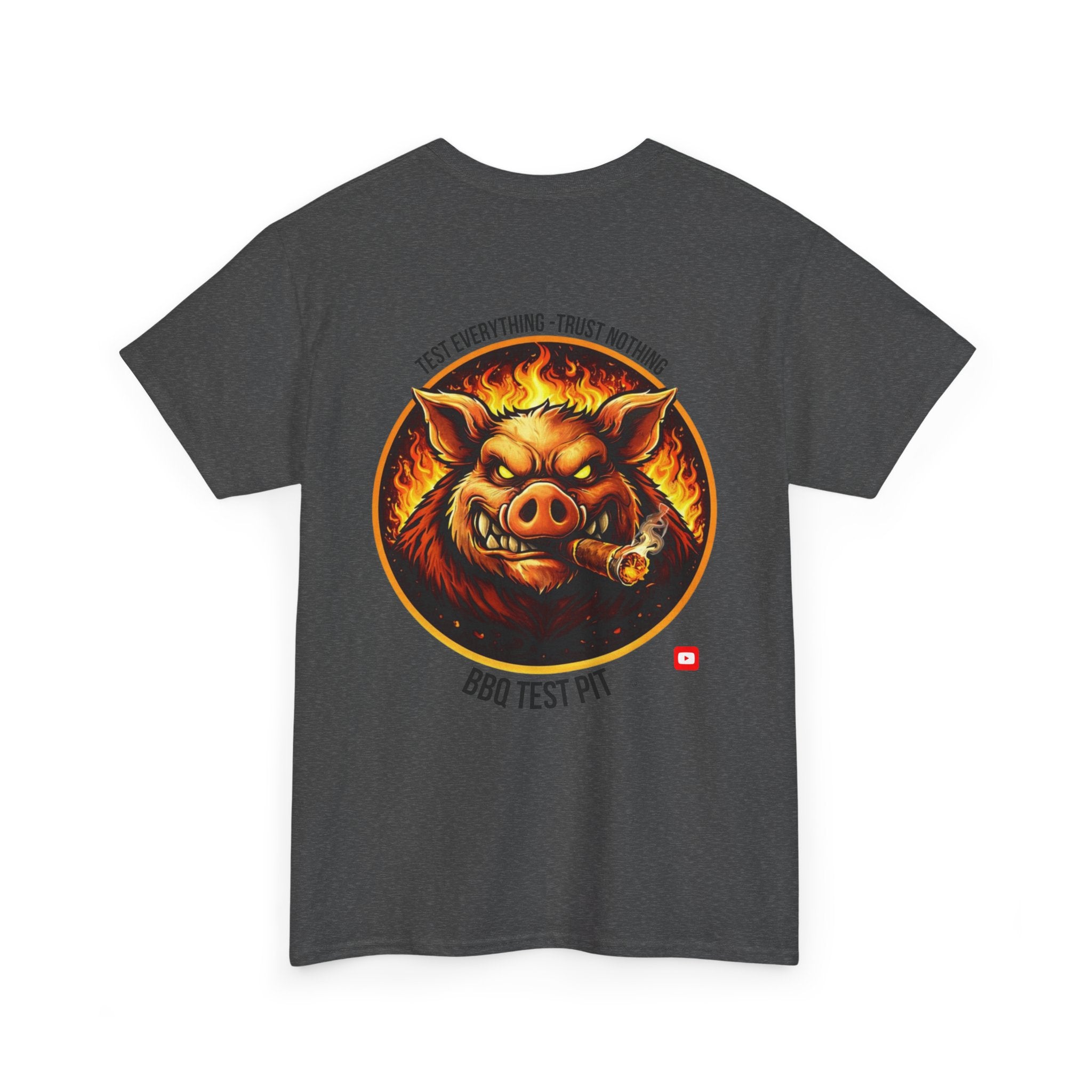 BBQ Test Pit Official Logo T-Shirt — Pitmaster Uniform | Batch 001