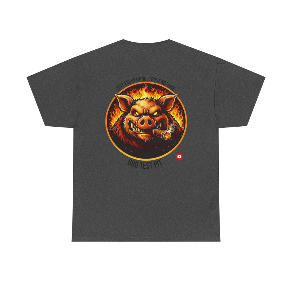 BBQ Test Pit Official Logo T-Shirt — Pitmaster Uniform | Batch 001