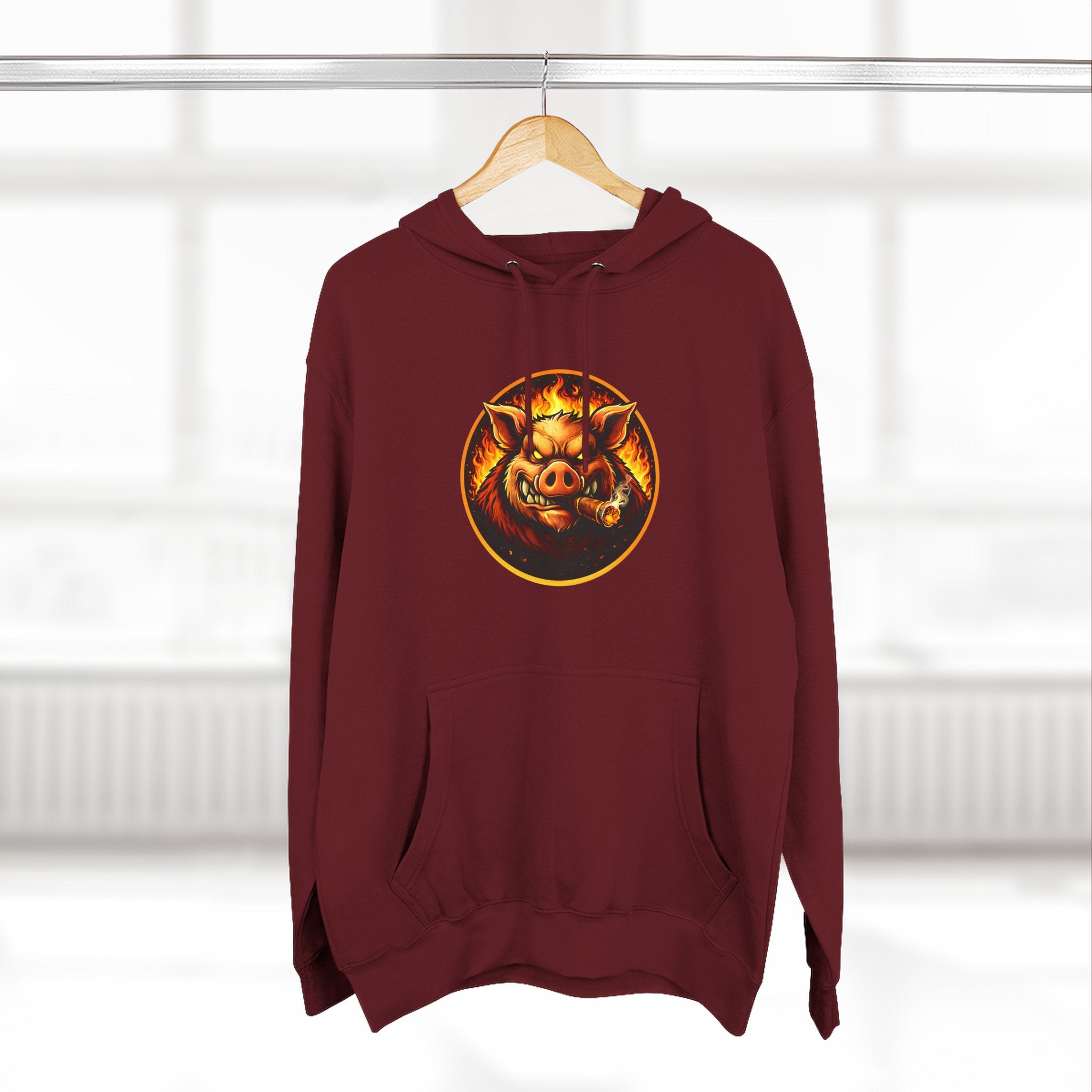 BBQ Test Pit Official Logo Hoodie — Premium Heavyweight Uniform | Batch 001