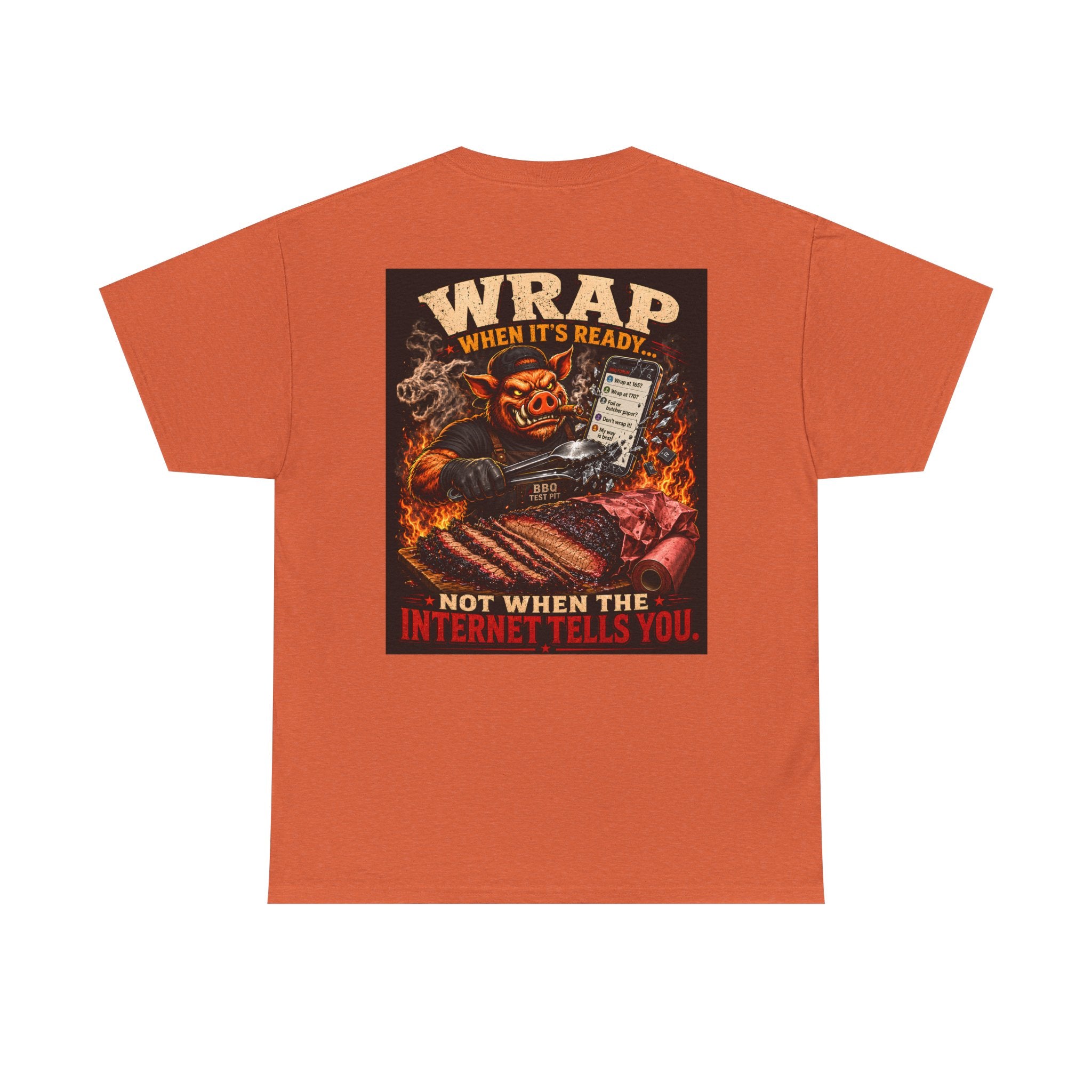 Wrap When It's Ready BBQ Shirt — 5000