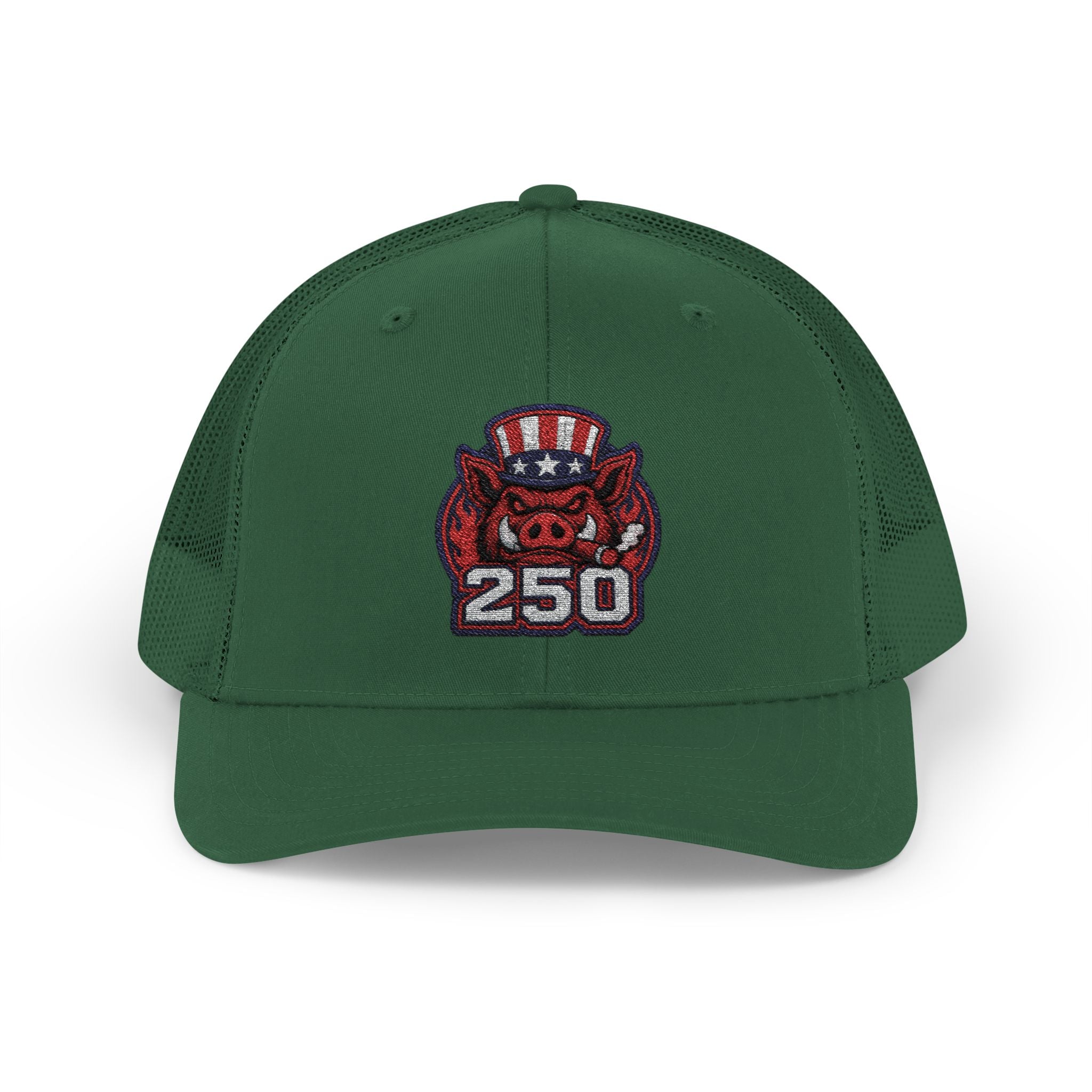 BBQ Test Pit America's 250th Birthday Trucker Hat | Limited Edition Snapback Cap