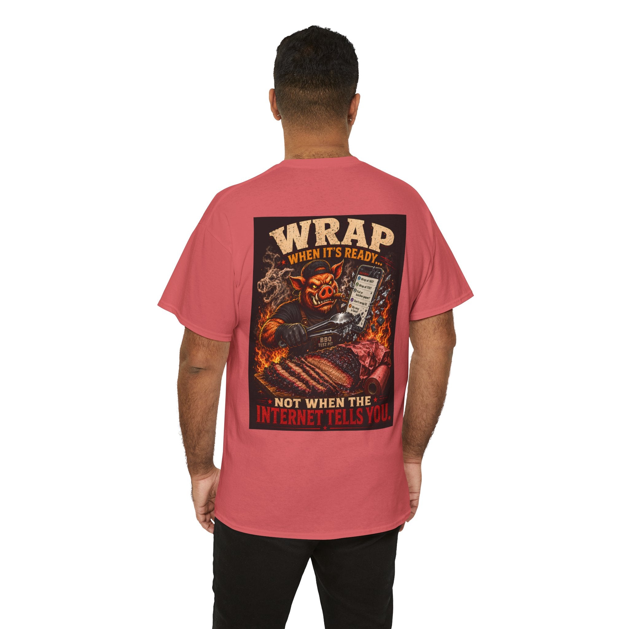 Wrap When It's Ready BBQ Shirt — 5000
