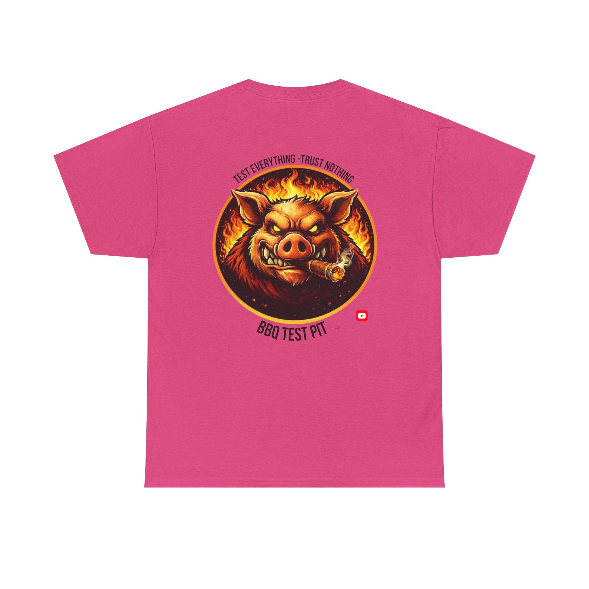 BBQ Test Pit Official Logo T-Shirt — Pitmaster Uniform | Batch 001