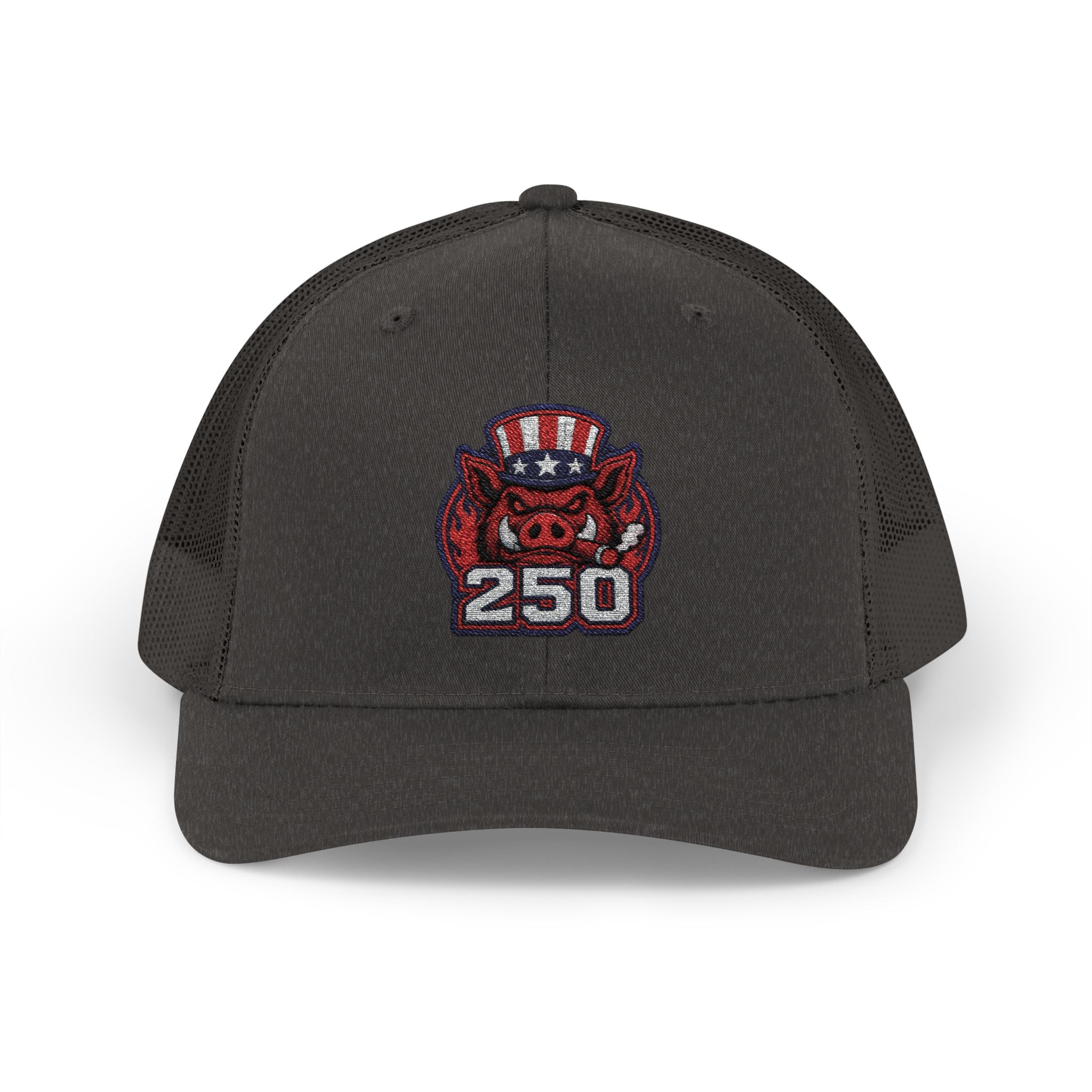 BBQ Test Pit America's 250th Birthday Trucker Hat | Limited Edition Snapback Cap