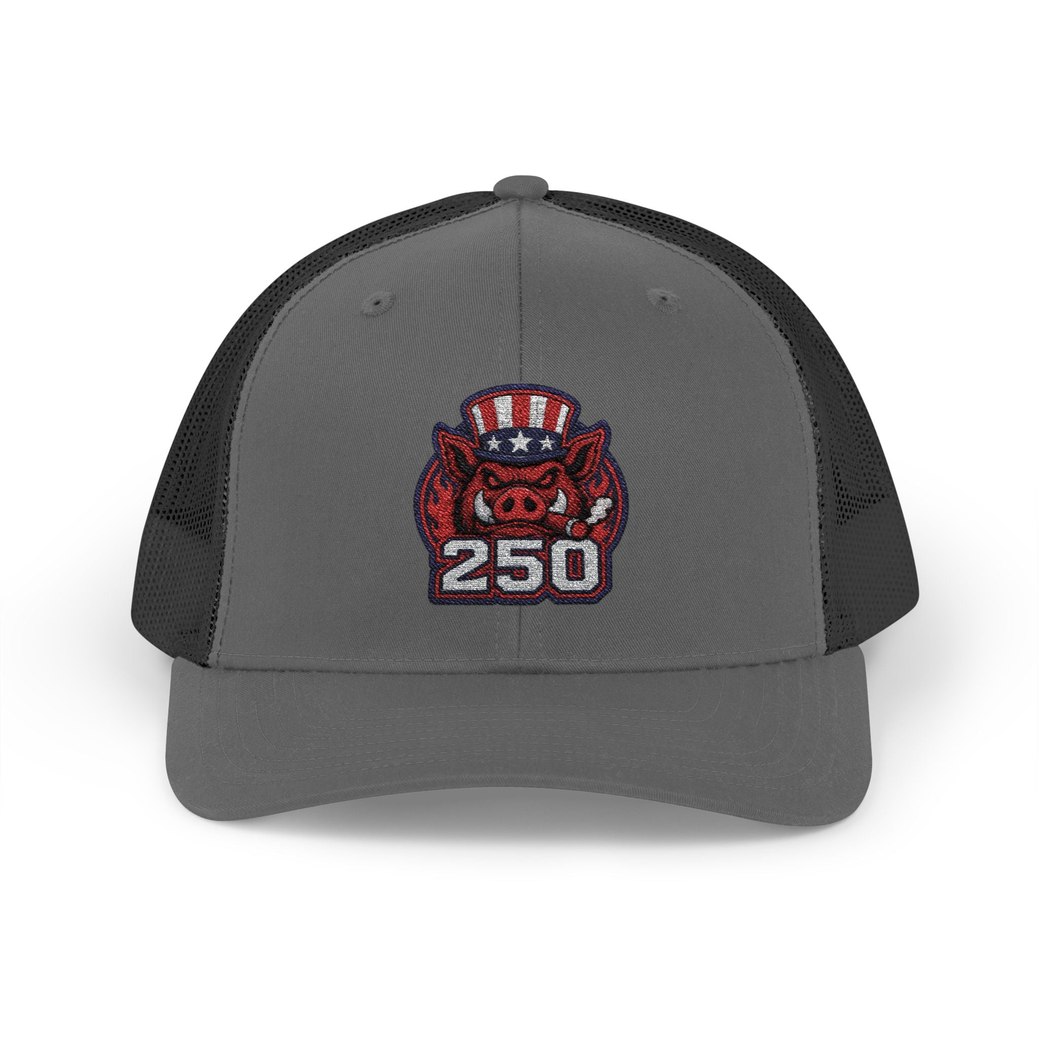 BBQ Test Pit America's 250th Birthday Trucker Hat | Limited Edition Snapback Cap