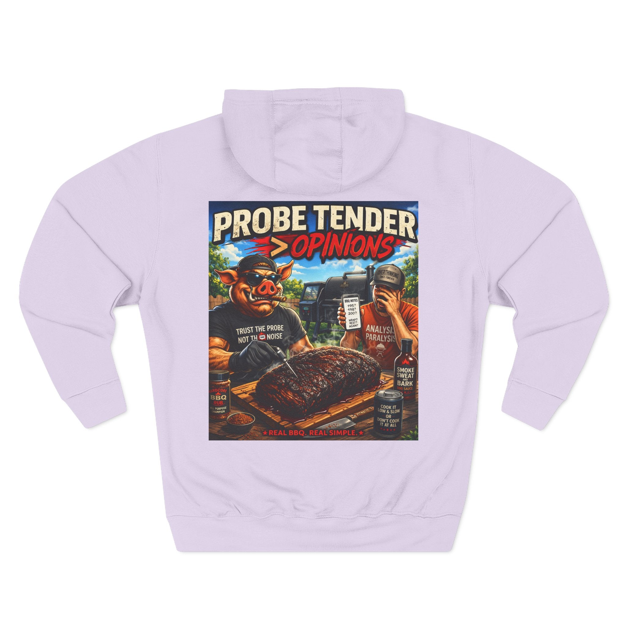 Probe Tender > Opinions Hoodie — Premium Heavyweight Fleece | BBQ Test Pit