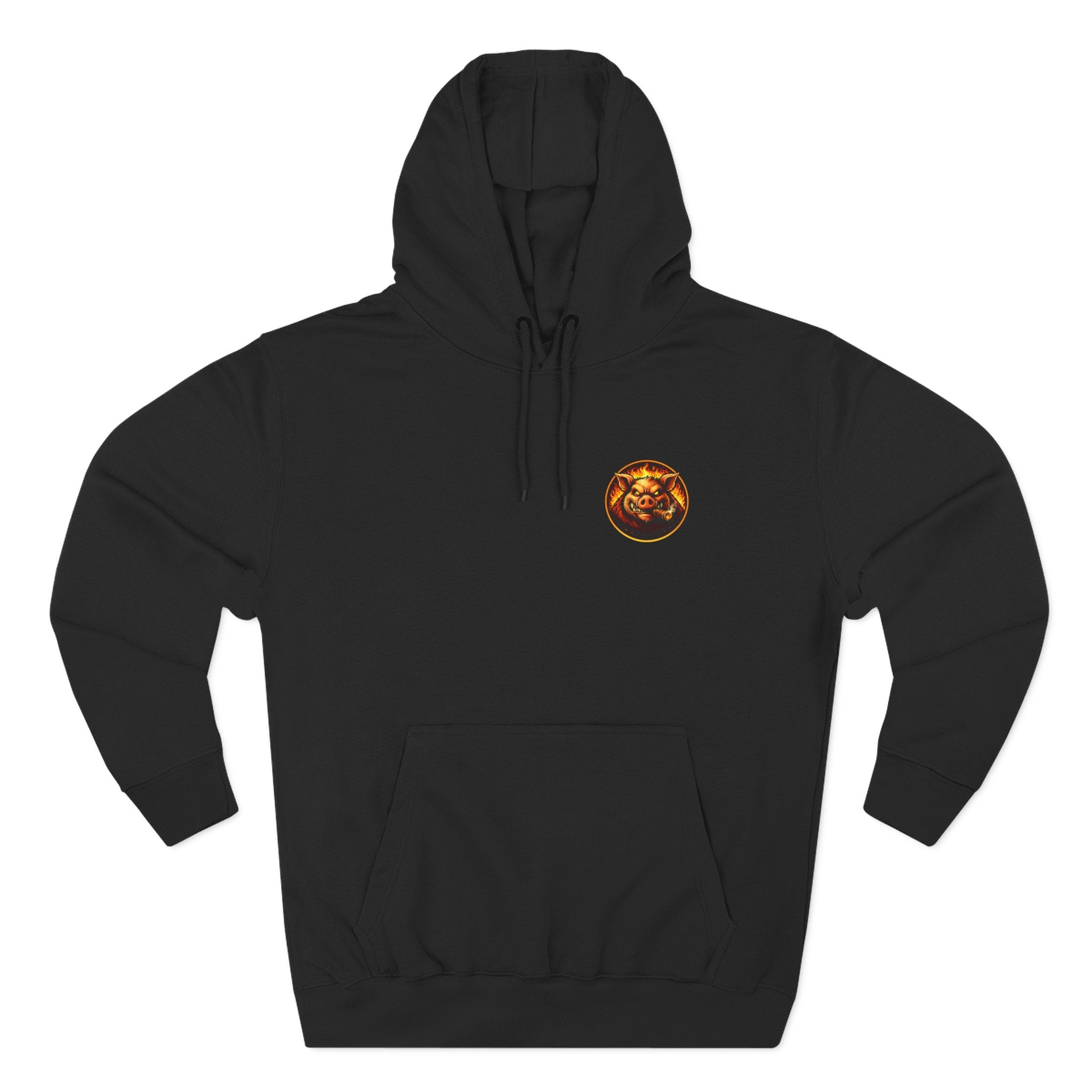 Whatever You Made… Stop Calling It BBQ. – BBQ Test Pit Funny BBQ Fleece Hoodie