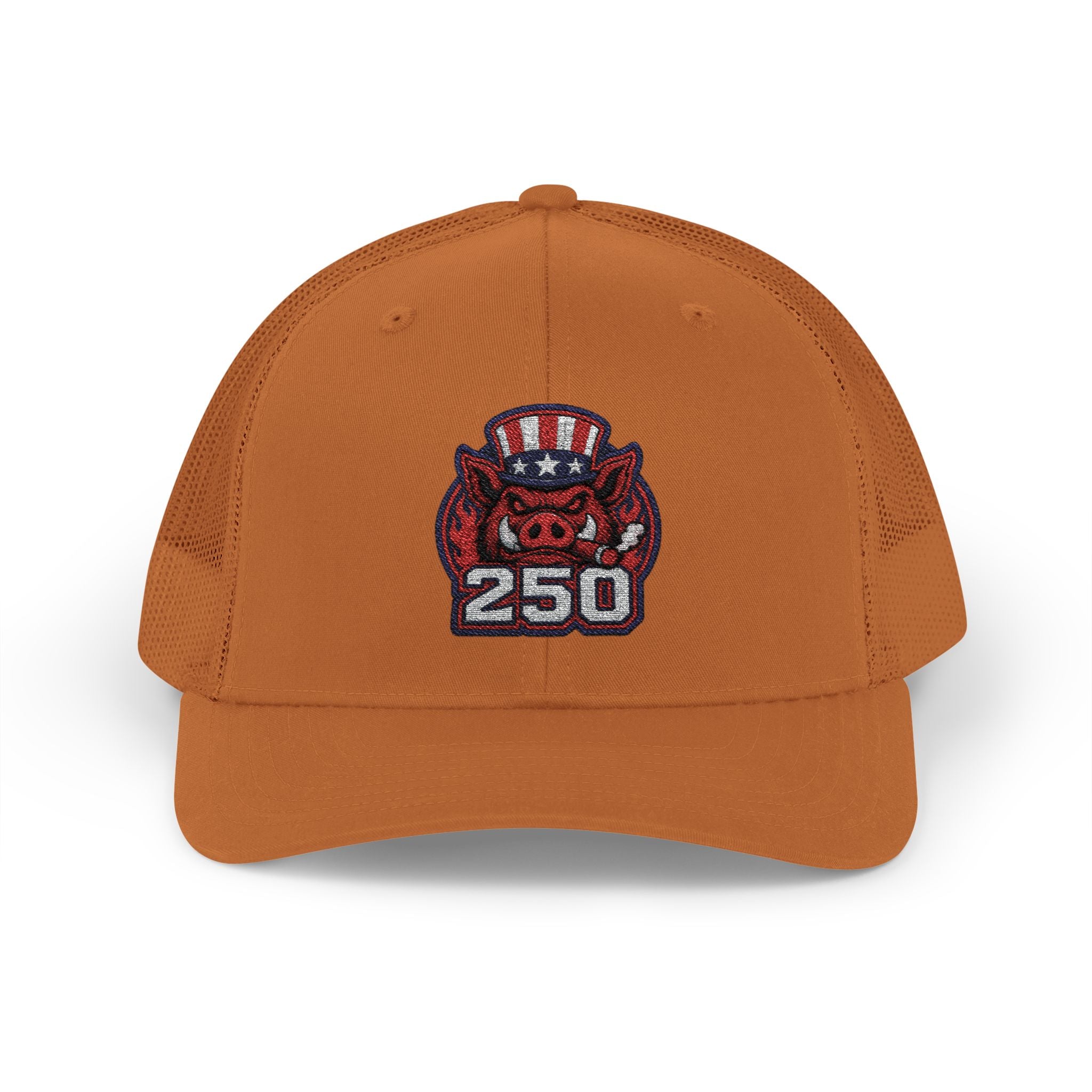 BBQ Test Pit America's 250th Birthday Trucker Hat | Limited Edition Snapback Cap