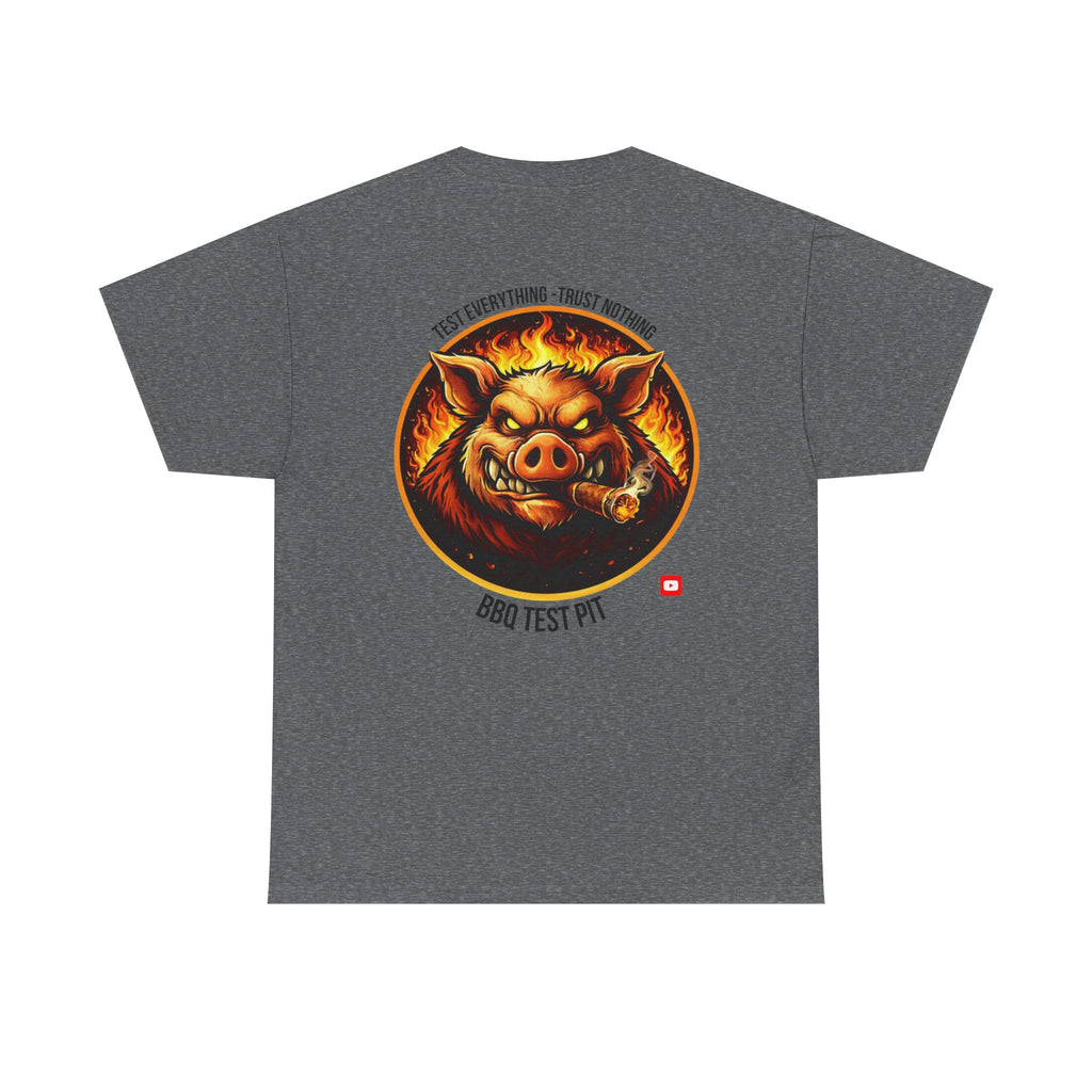 BBQ Test Pit Official Logo T-Shirt — Pitmaster Uniform | Batch 001