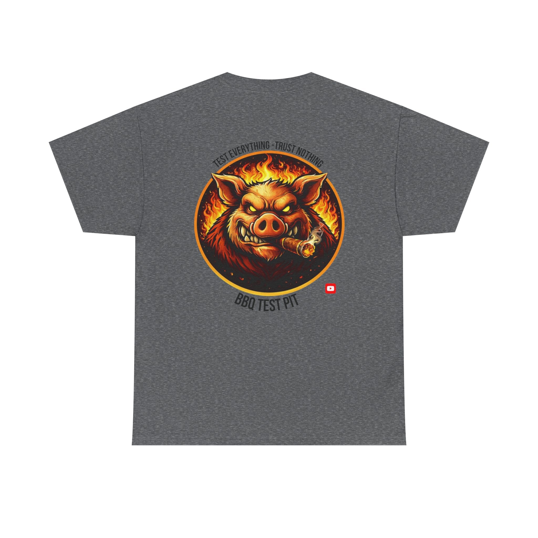 BBQ Test Pit Official Logo T-Shirt — Pitmaster Uniform | Batch 001