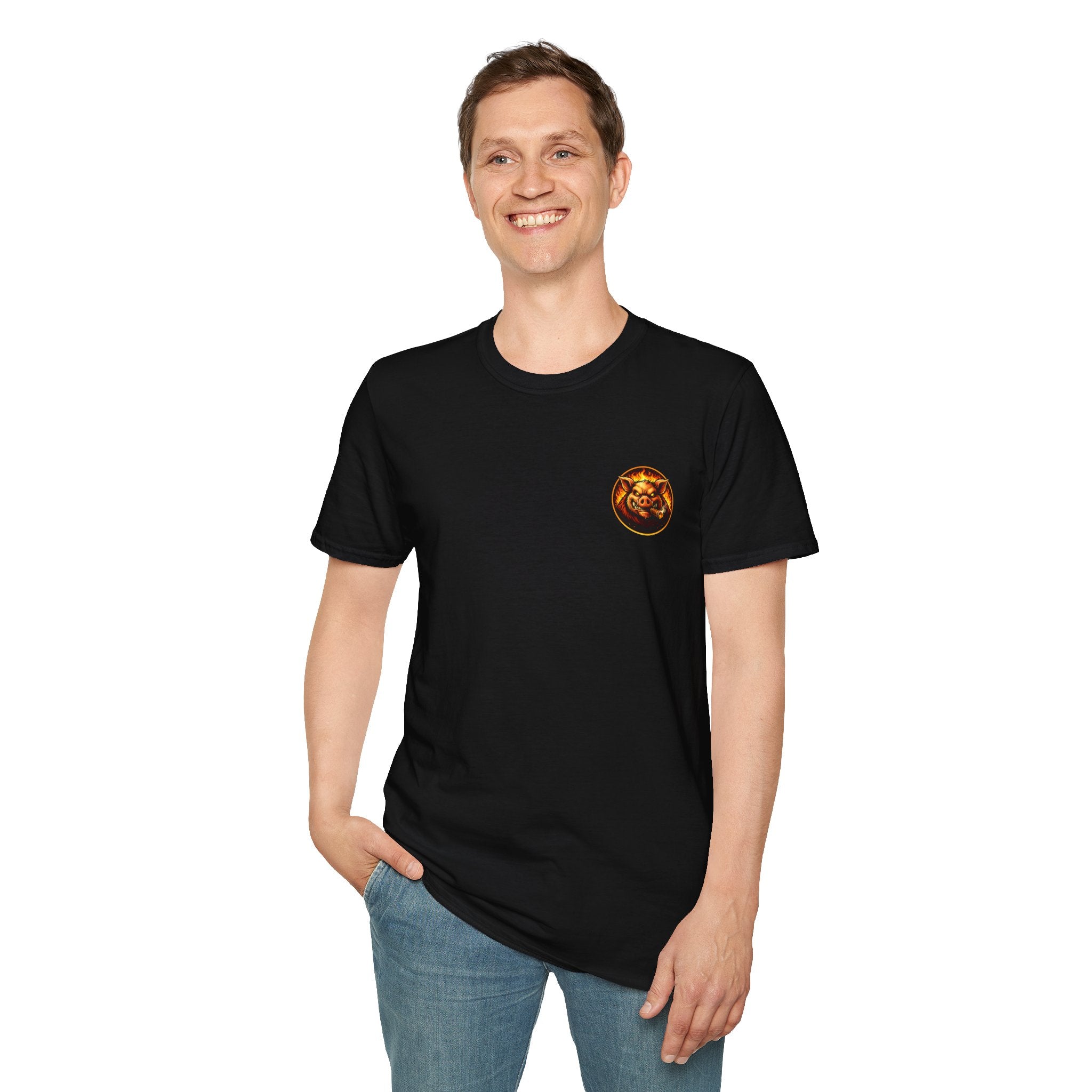 Whatever You Made… Stop Calling It BBQ. – BBQ Test Pit Funny BBQ T-Shirt