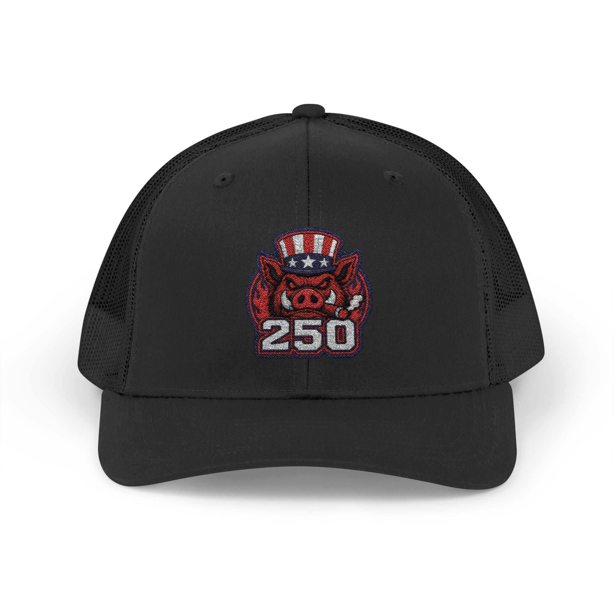BBQ Test Pit America's 250th Birthday Trucker Hat | Limited Edition Snapback Cap