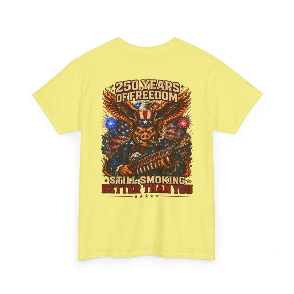 BBQ Test Pit America's 250th Birthday Shirt | Limited Edition Patriotic Graphic Tee 5000