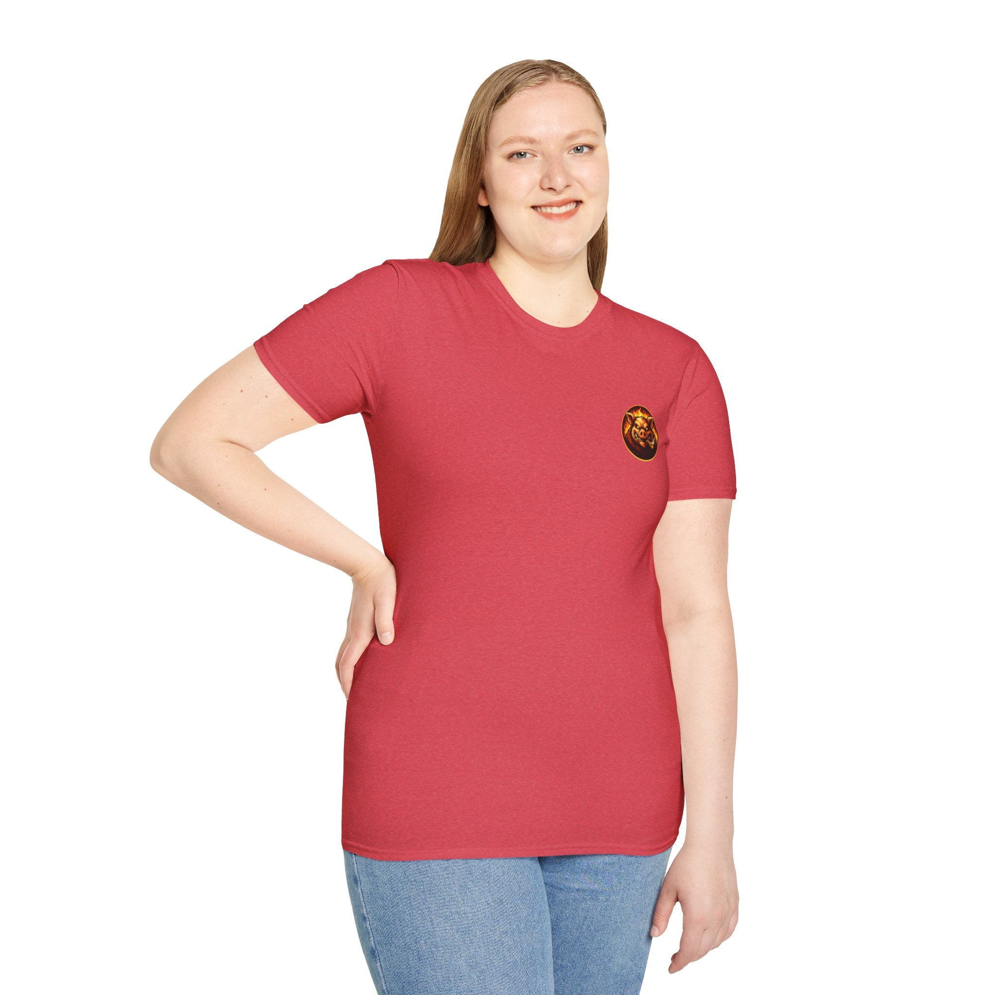 BBQ Test Pit Official Logo T-Shirt — Premium Softstyle Uniform | Batch 001