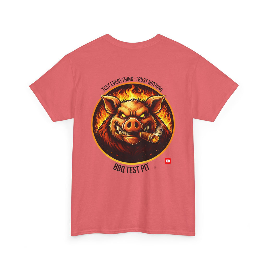 BBQ Test Pit Official Logo T-Shirt — Pitmaster Uniform | Batch 001