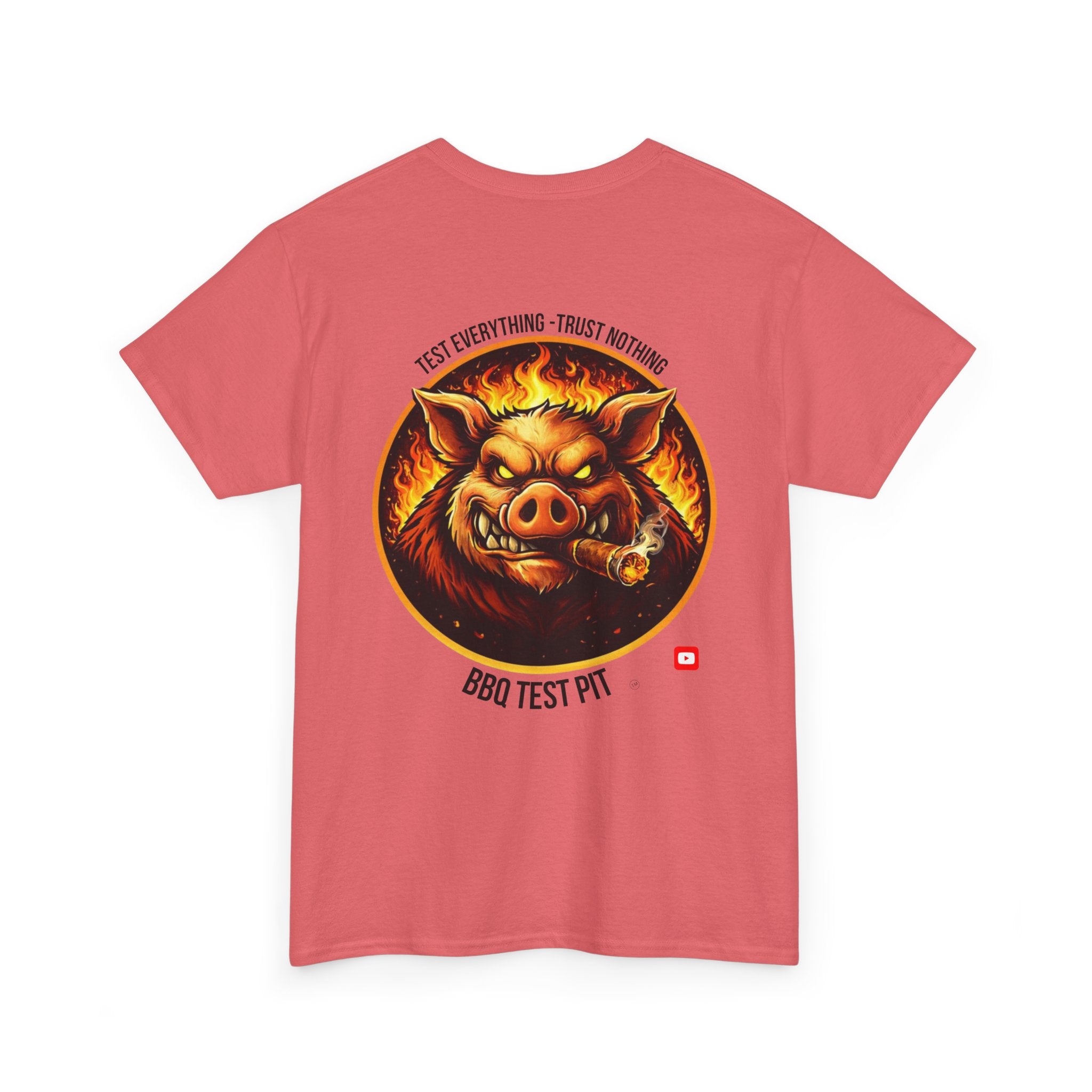 BBQ Test Pit Official Logo T-Shirt — Pitmaster Uniform | Batch 001