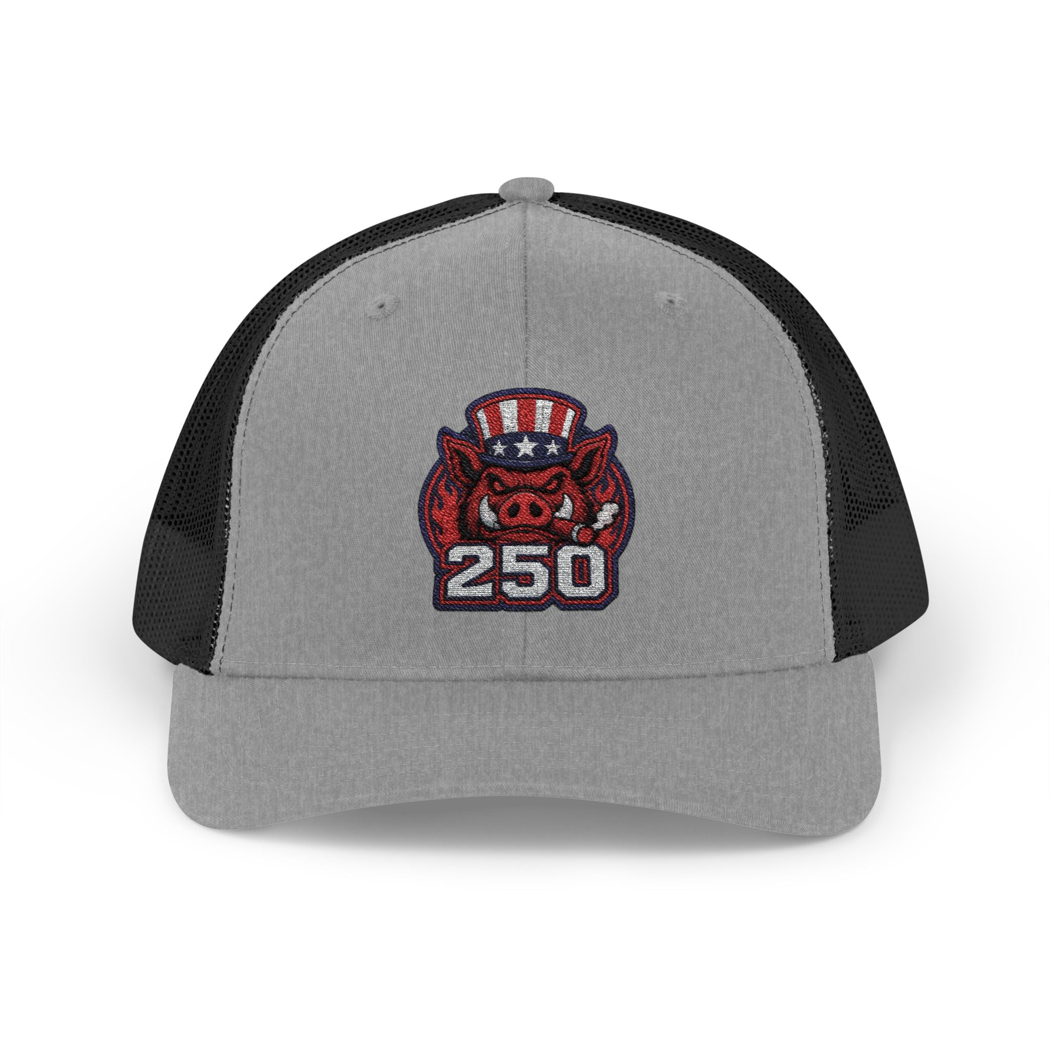 BBQ Test Pit America's 250th Birthday Trucker Hat | Limited Edition Snapback Cap