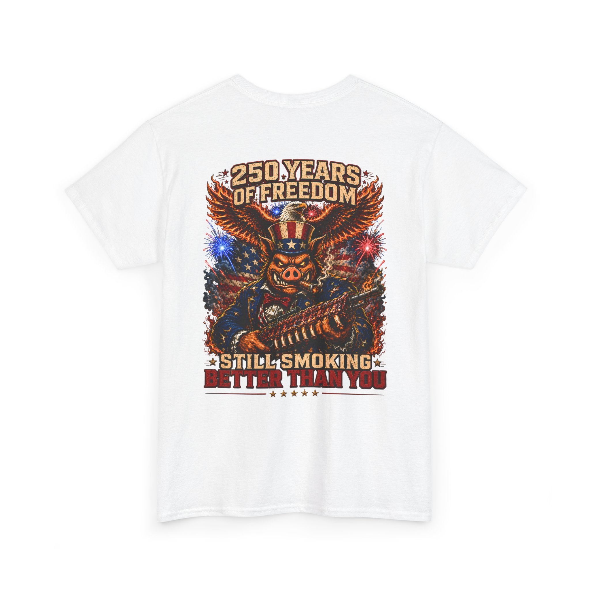 BBQ Test Pit America's 250th Birthday Shirt | Limited Edition Patriotic Graphic Tee 5000
