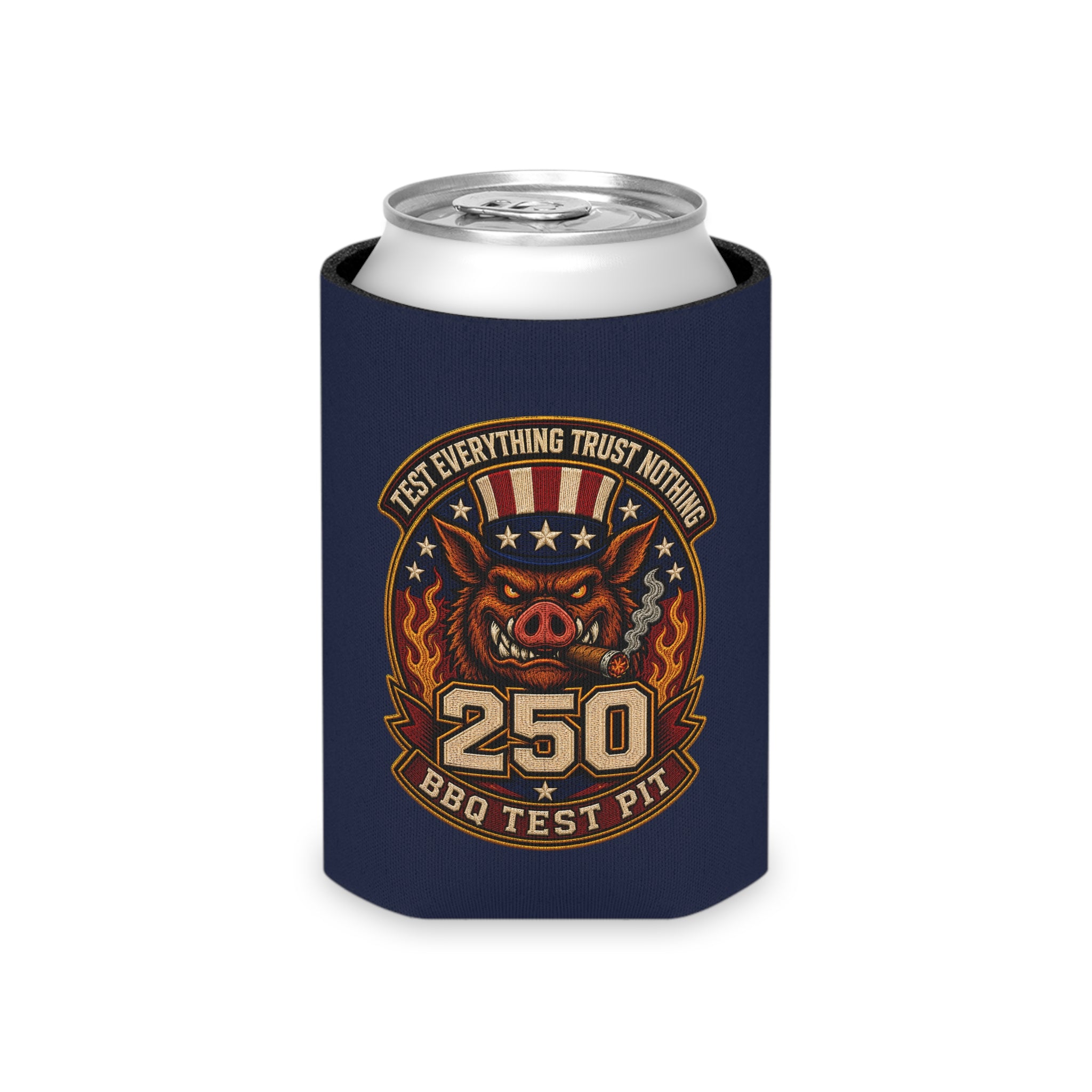 America’s 250th Birthday Can Cooler – BBQ Test Pit