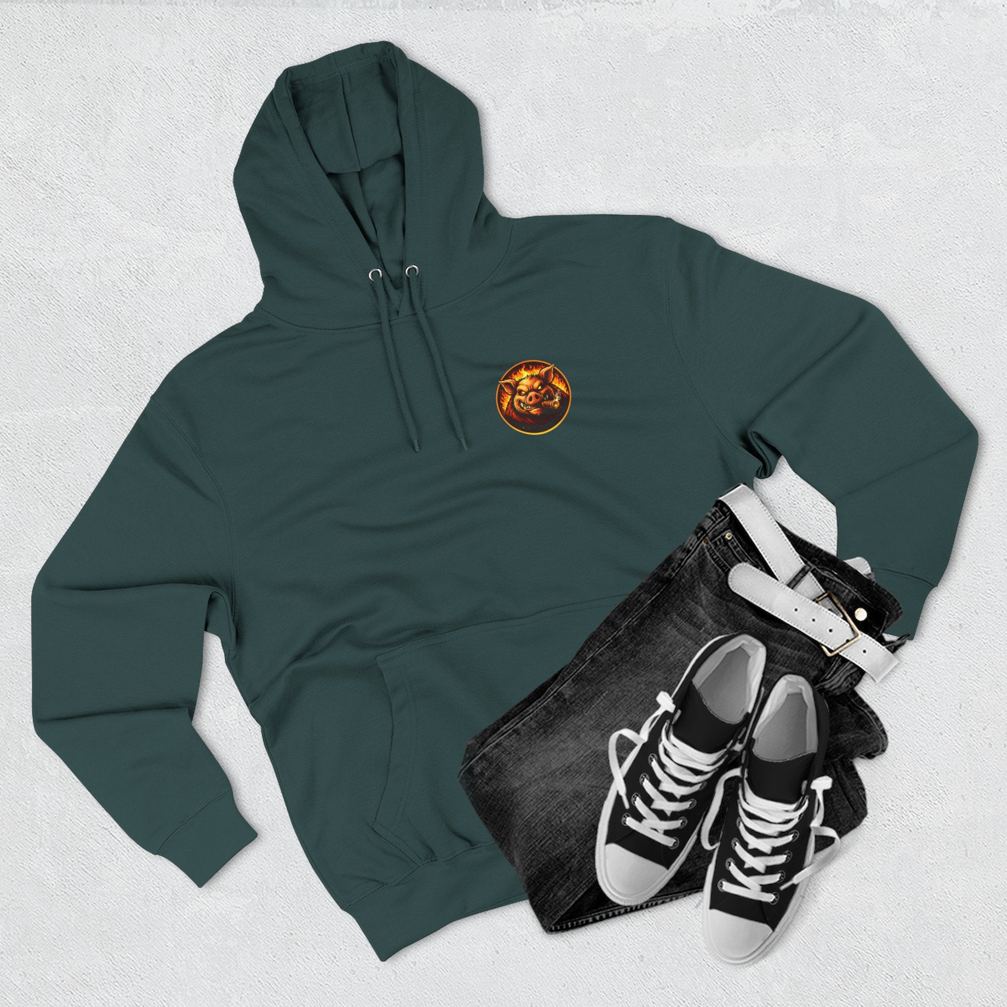 Stop Staring at My Rack Hoodie — Premium Heavyweight Rib Tech | BBQ Test Pit