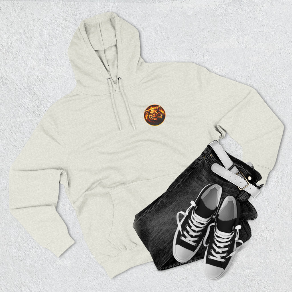 BBQ Test Pit Official Logo Hoodie — Premium Heavyweight Uniform | Batch 001