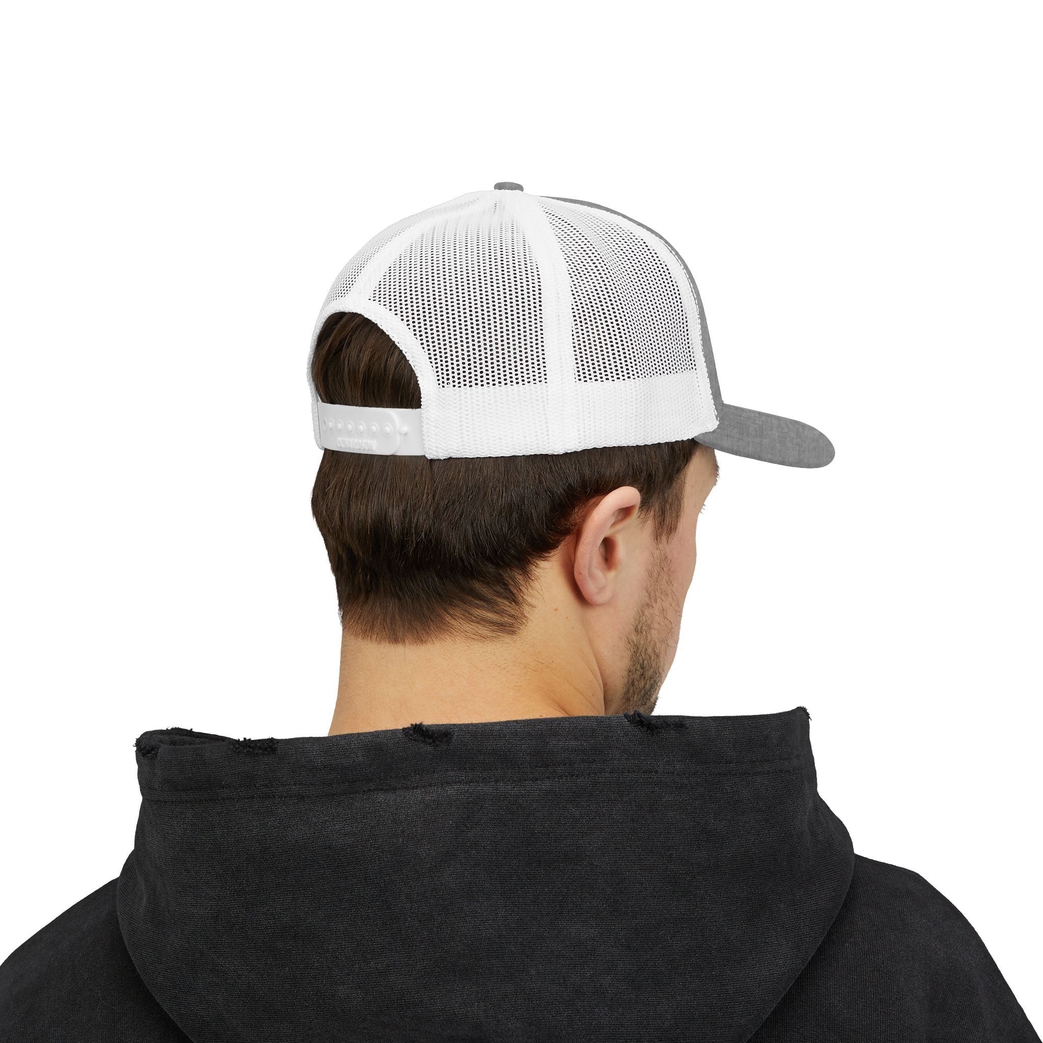 BBQ Test Pit Official Trucker Hat — Structured Snapback | Yupoong 6606