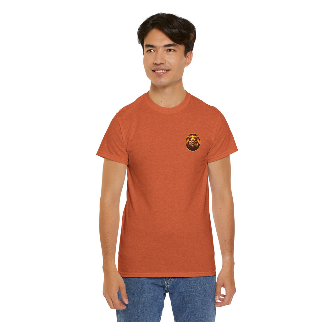 Whatever You Made… Stop Calling It BBQ. – BBQ Test Pit Funny BBQ Heavy Duty T-Shirt
