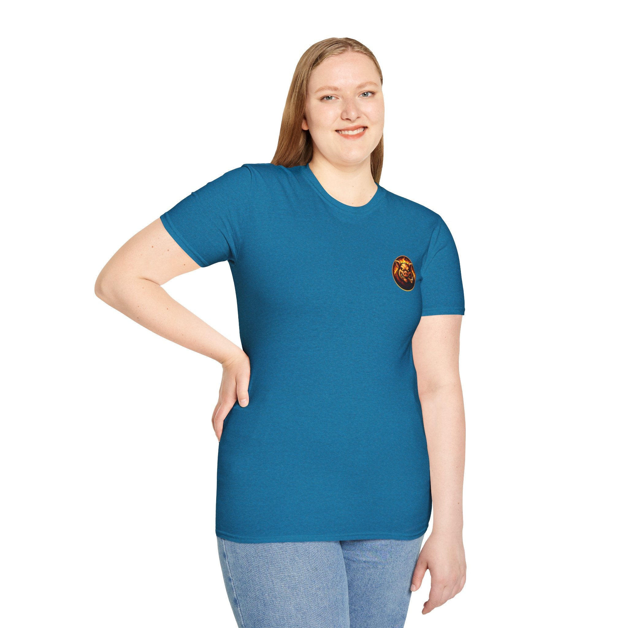 BBQ Test Pit Official Logo T-Shirt — Premium Softstyle Uniform | Batch 001