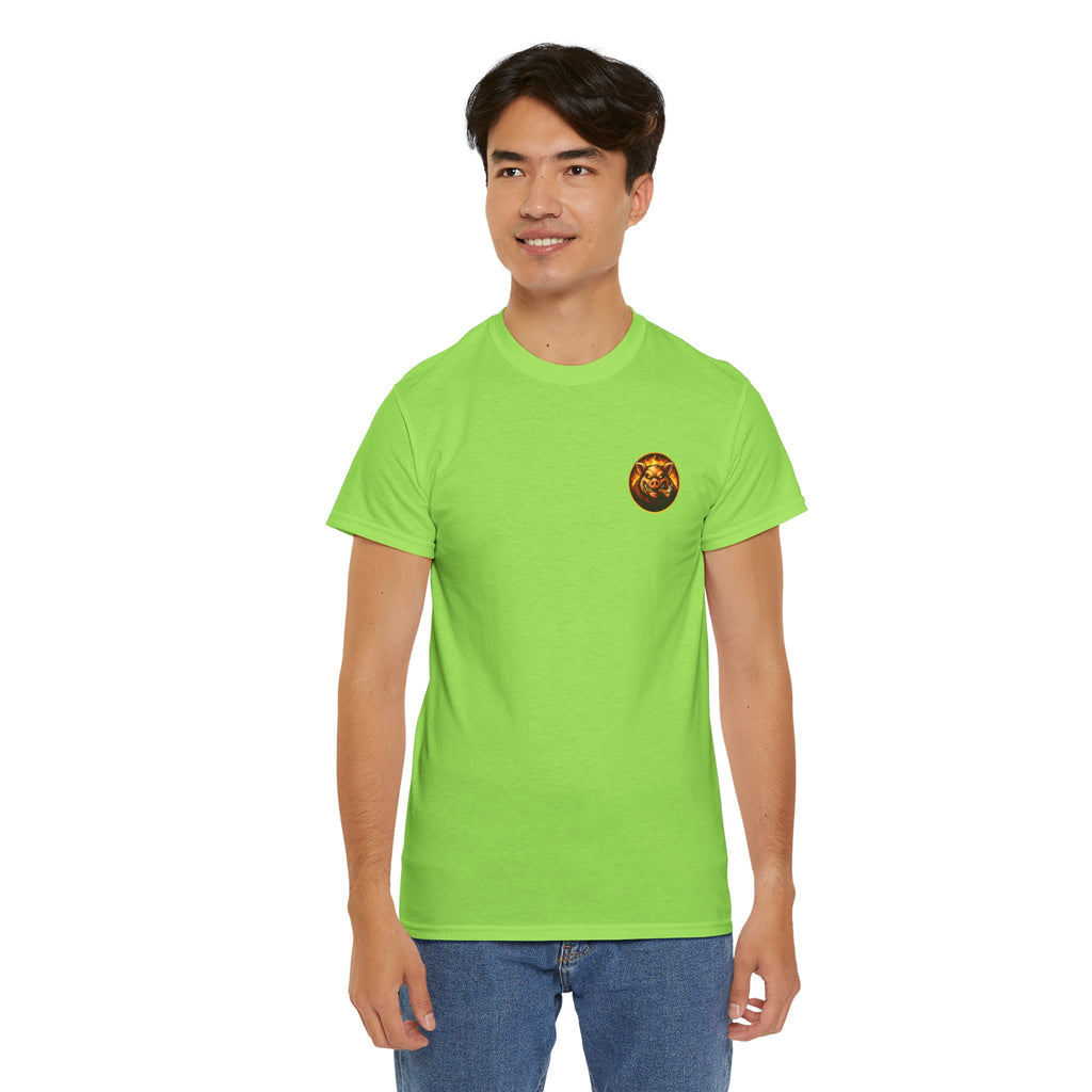 Whatever You Made… Stop Calling It BBQ. – BBQ Test Pit Funny BBQ Heavy Duty T-Shirt
