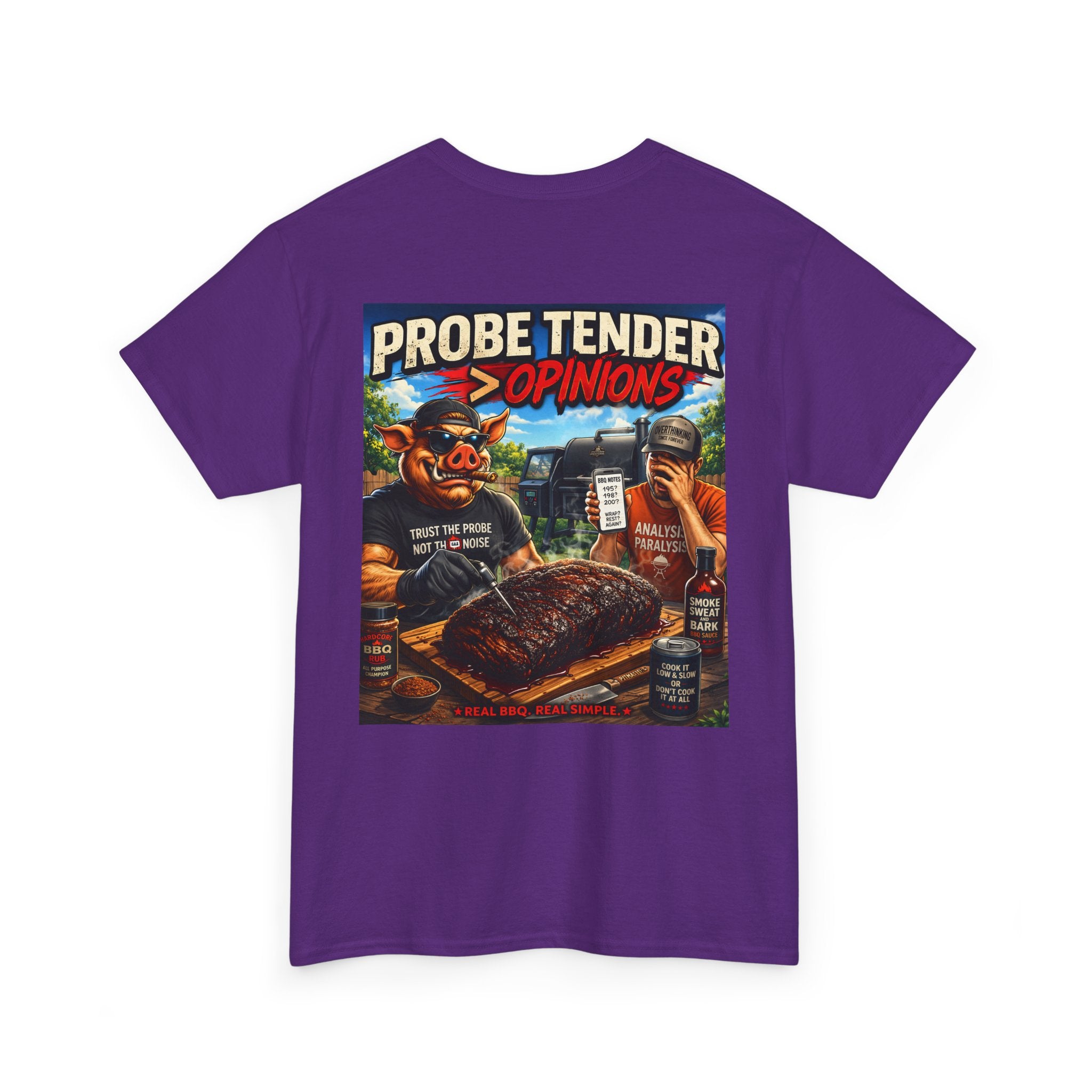 Probe Tender > Opinions T-Shirt — The Pitmaster's Truth | BBQ Test Pit