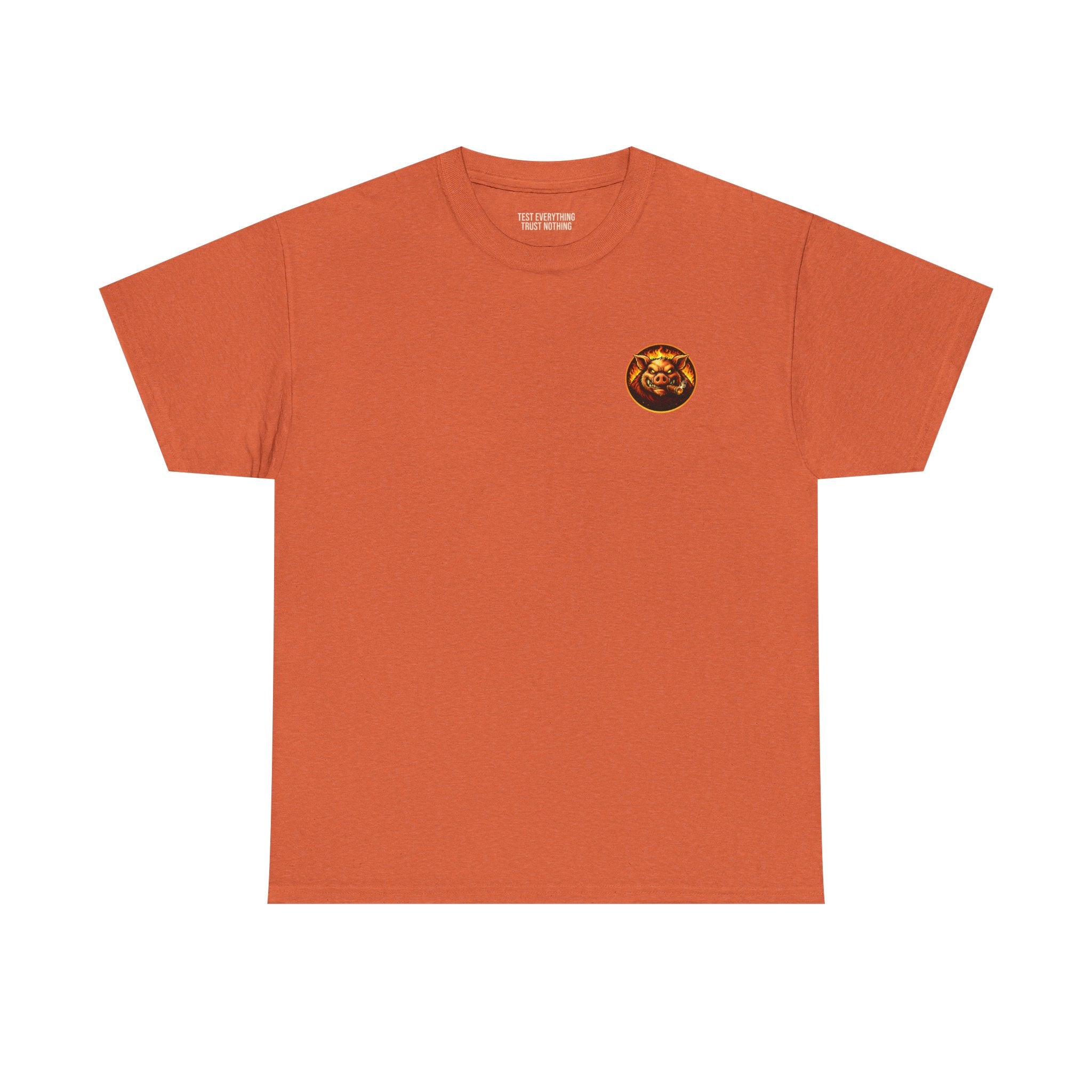 BBQ Test Pit Official Logo T-Shirt — Pitmaster Uniform | Batch 001