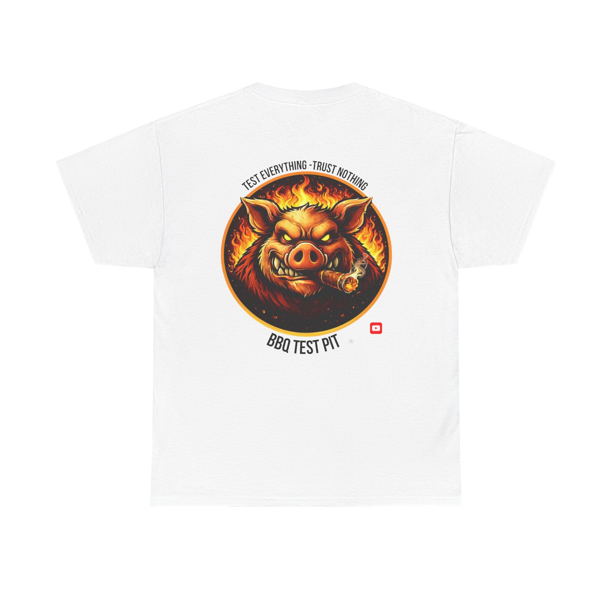 BBQ Test Pit Official Logo T-Shirt — Pitmaster Uniform | Batch 001