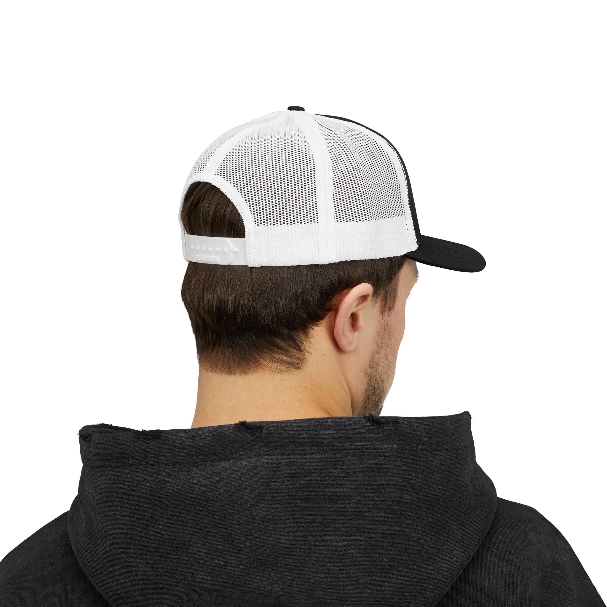 BBQ Test Pit Official Trucker Hat — Structured Snapback | Yupoong 6606