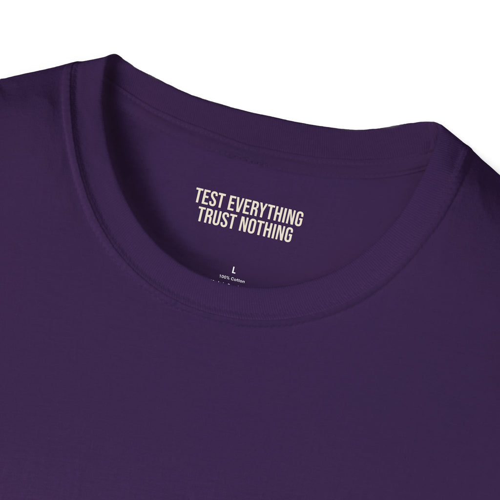 BBQ Test Pit Official Logo T-Shirt — Premium Softstyle Uniform | Batch 001