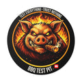 BBQ Test Pit Official Logo Vinyl Sticker — Waterproof Matte Decal | All Sizes