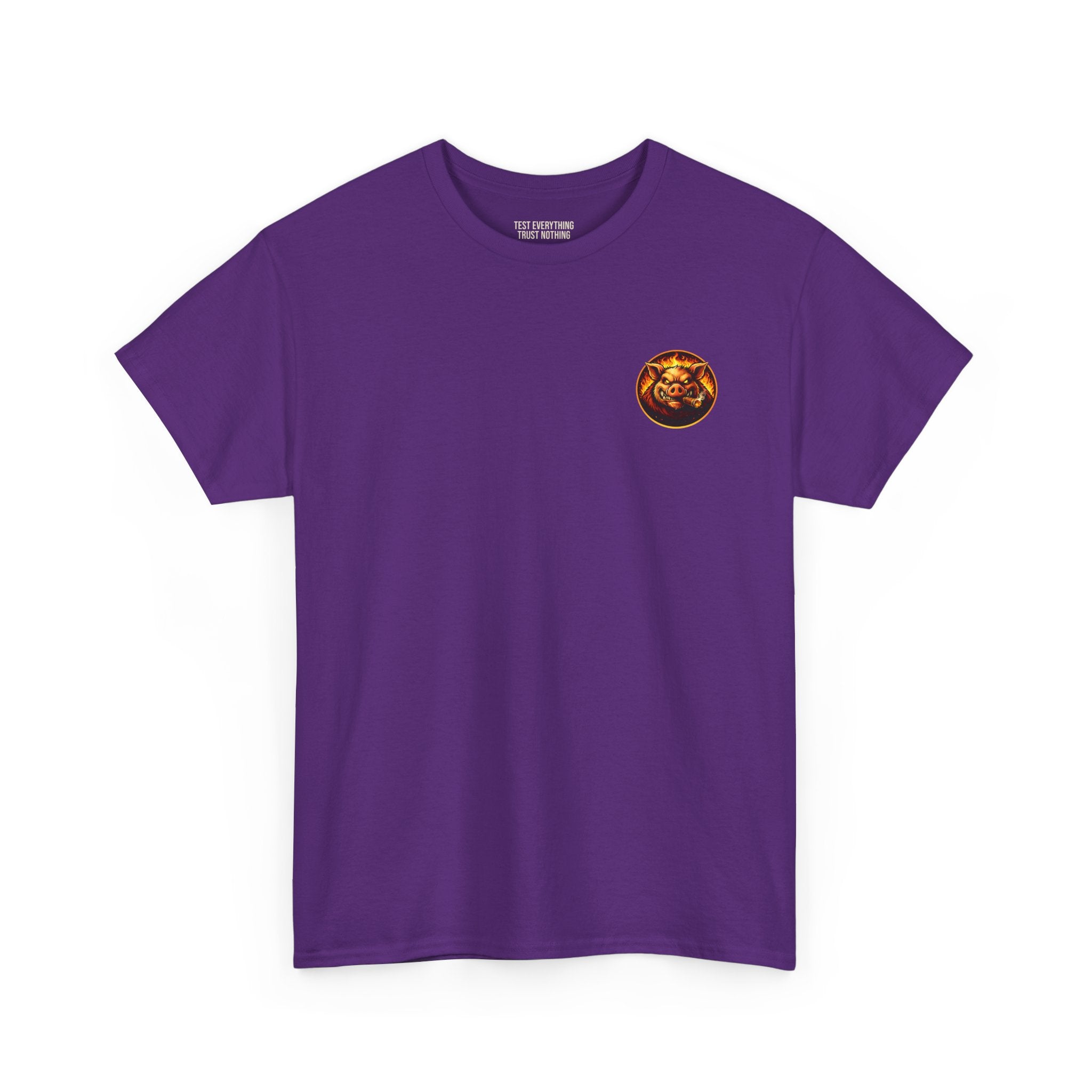 BBQ Test Pit Official Logo T-Shirt — Pitmaster Uniform | Batch 001