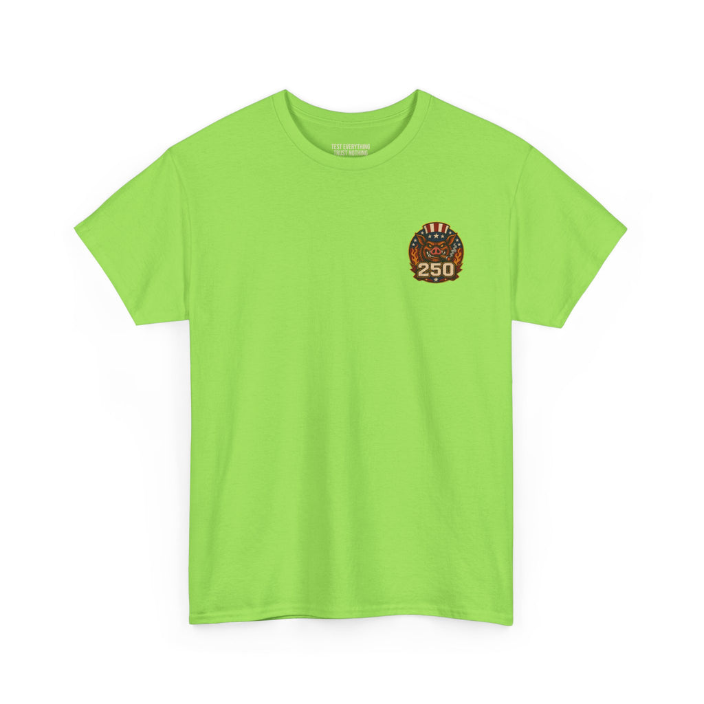BBQ Test Pit America's 250th Birthday Shirt | Limited Edition Patriotic Graphic Tee 5000