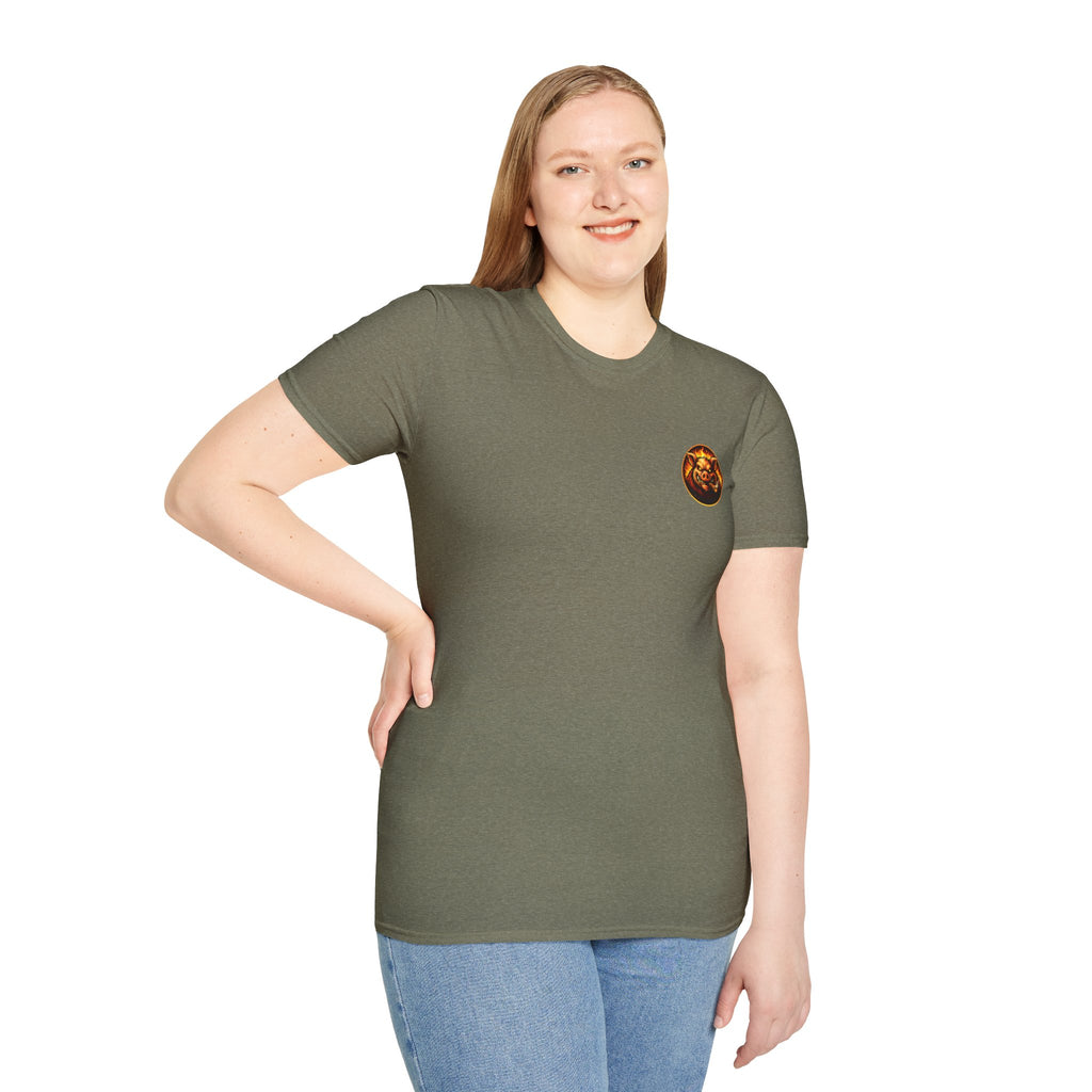BBQ Test Pit Official Logo T-Shirt — Premium Softstyle Uniform | Batch 001