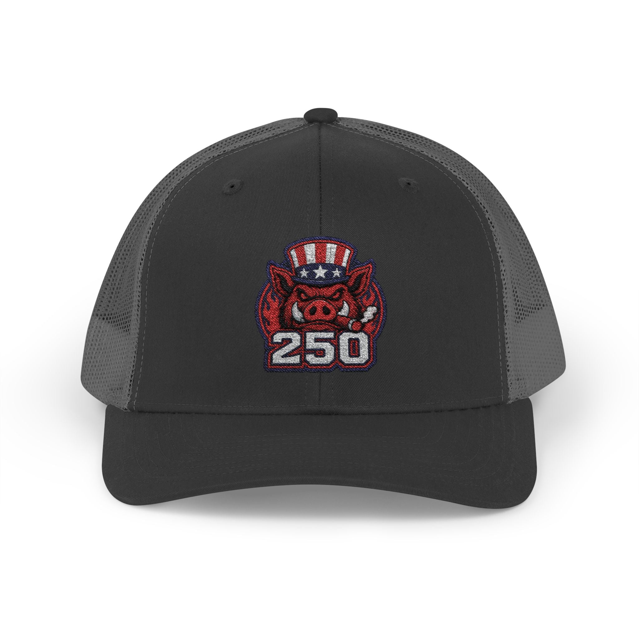 BBQ Test Pit America's 250th Birthday Trucker Hat | Limited Edition Snapback Cap