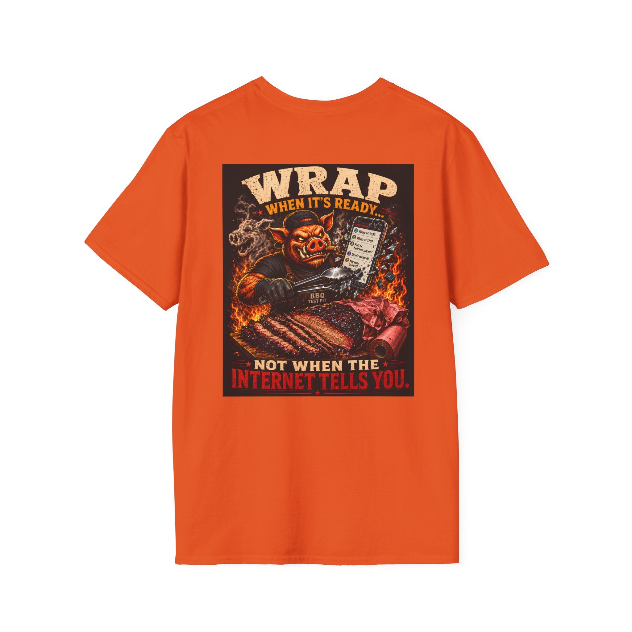 Wrap When It's Ready BBQ Shirt - 64000
