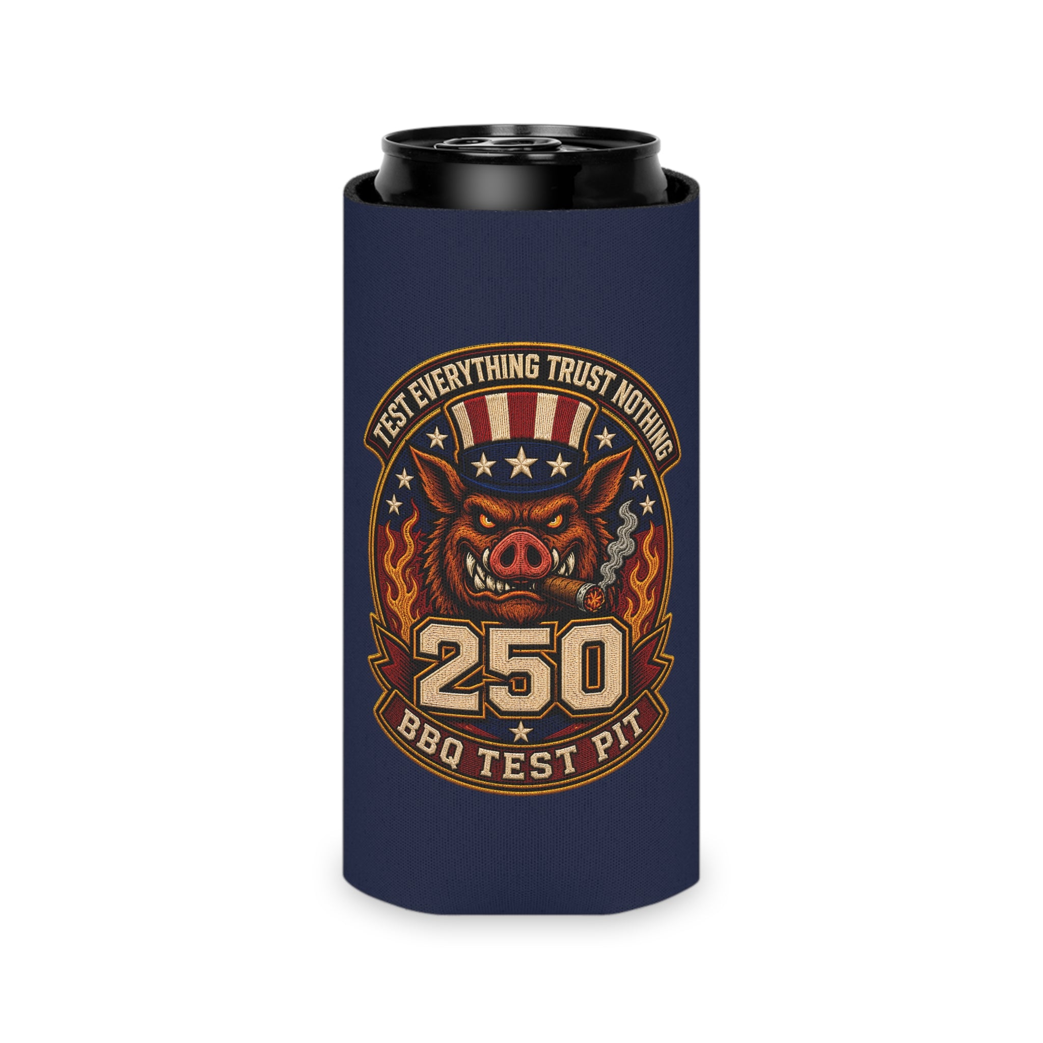 America’s 250th Birthday Can Cooler – BBQ Test Pit