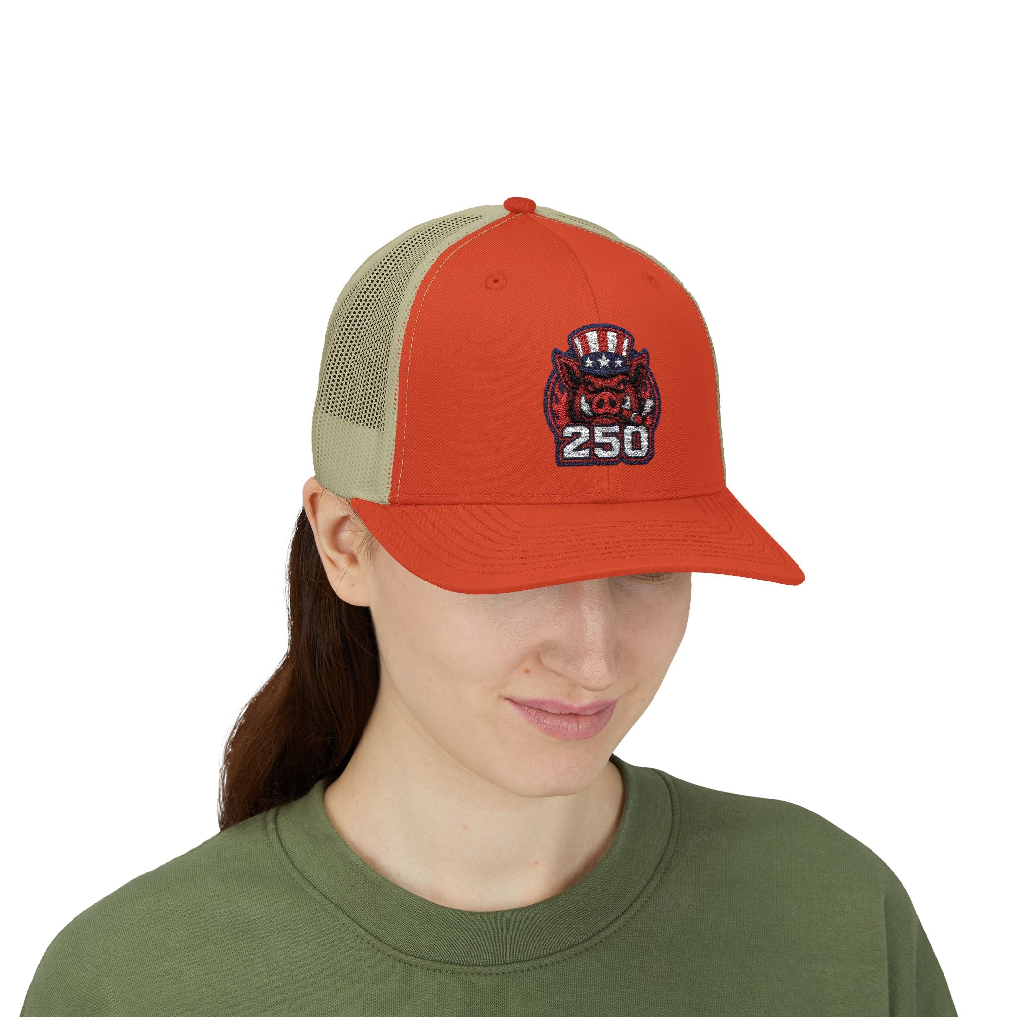 BBQ Test Pit America's 250th Birthday Trucker Hat | Limited Edition Snapback Cap
