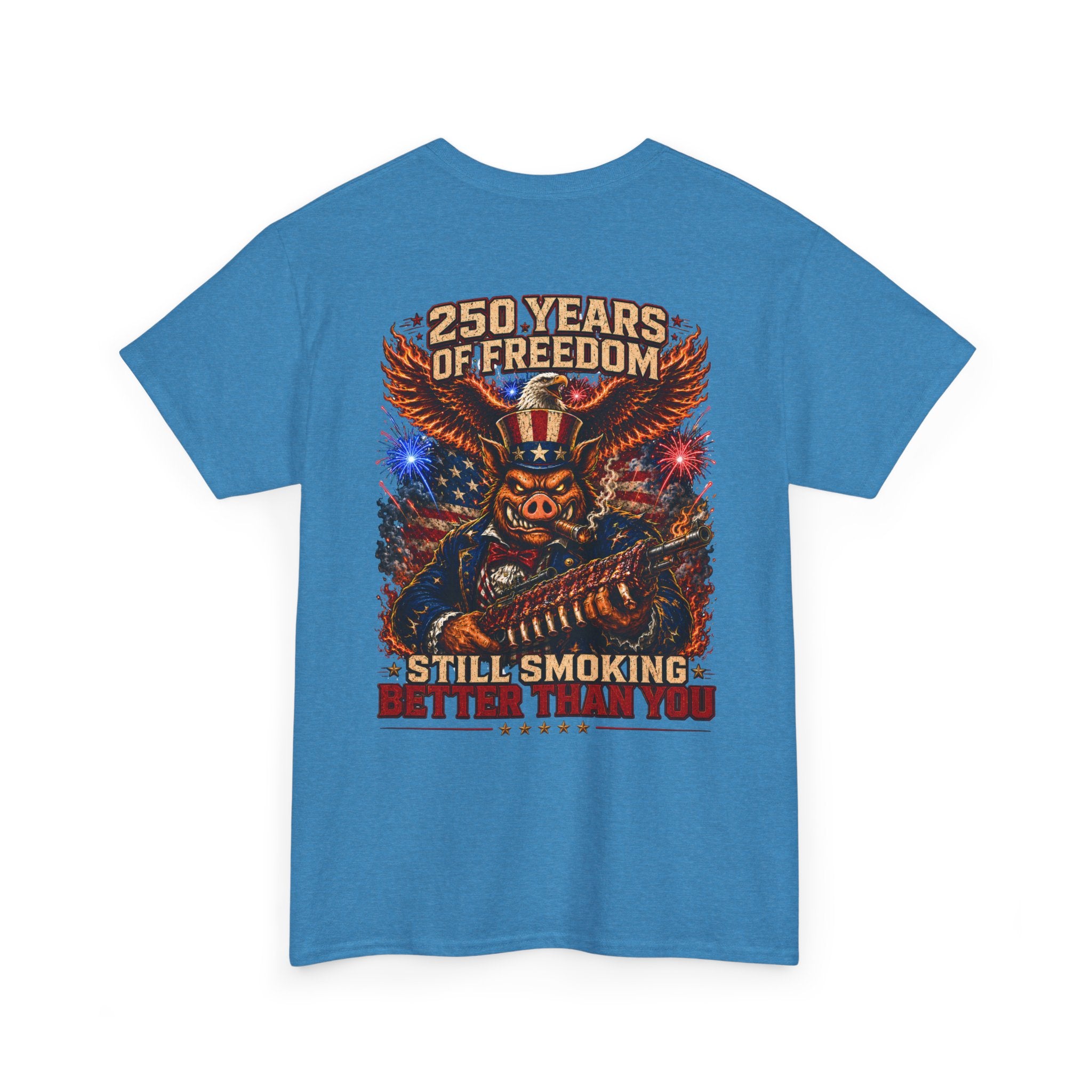 BBQ Test Pit America's 250th Birthday Shirt | Limited Edition Patriotic Graphic Tee 5000