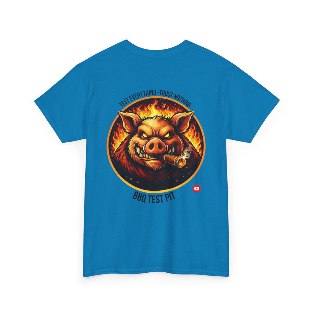 BBQ Test Pit Official Logo T-Shirt — Pitmaster Uniform | Batch 001